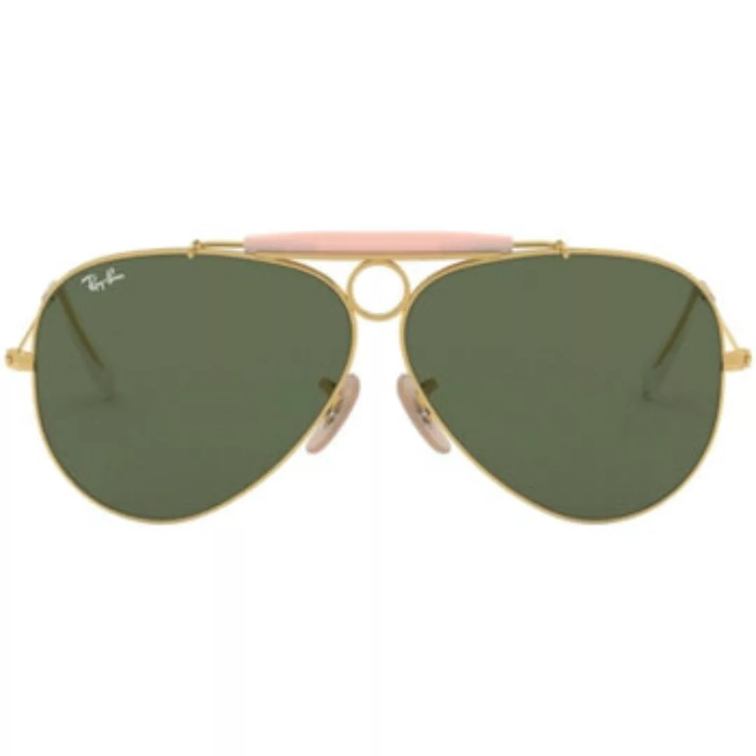 Ray-ban  Sonnenbrillen Sonnenbrille  RB3138 001 Shooter Arista G15 Grün günstig online kaufen