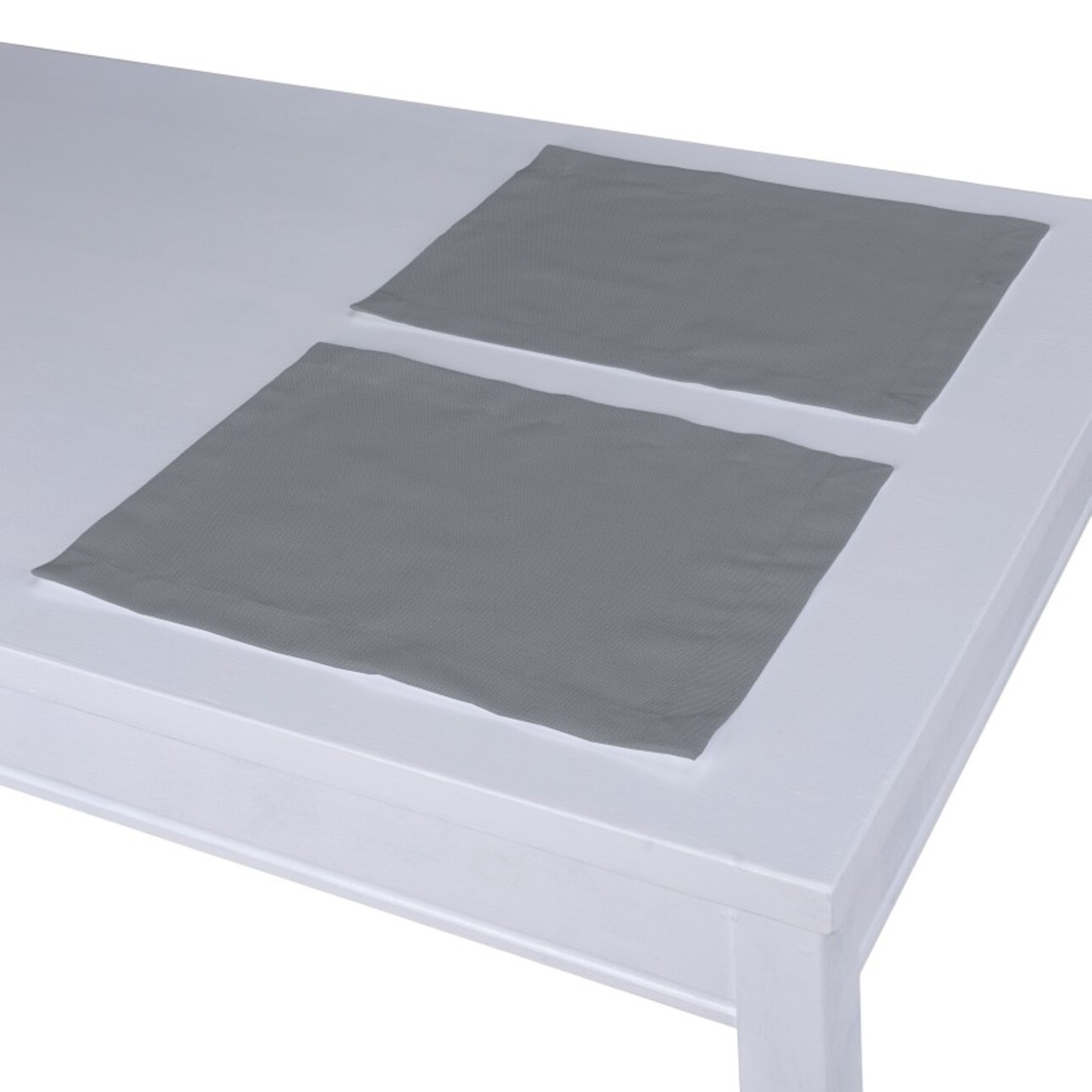 Tischset 2 Stck., grau, 30 x 40 cm, Cotton Panama (702-46) günstig online kaufen