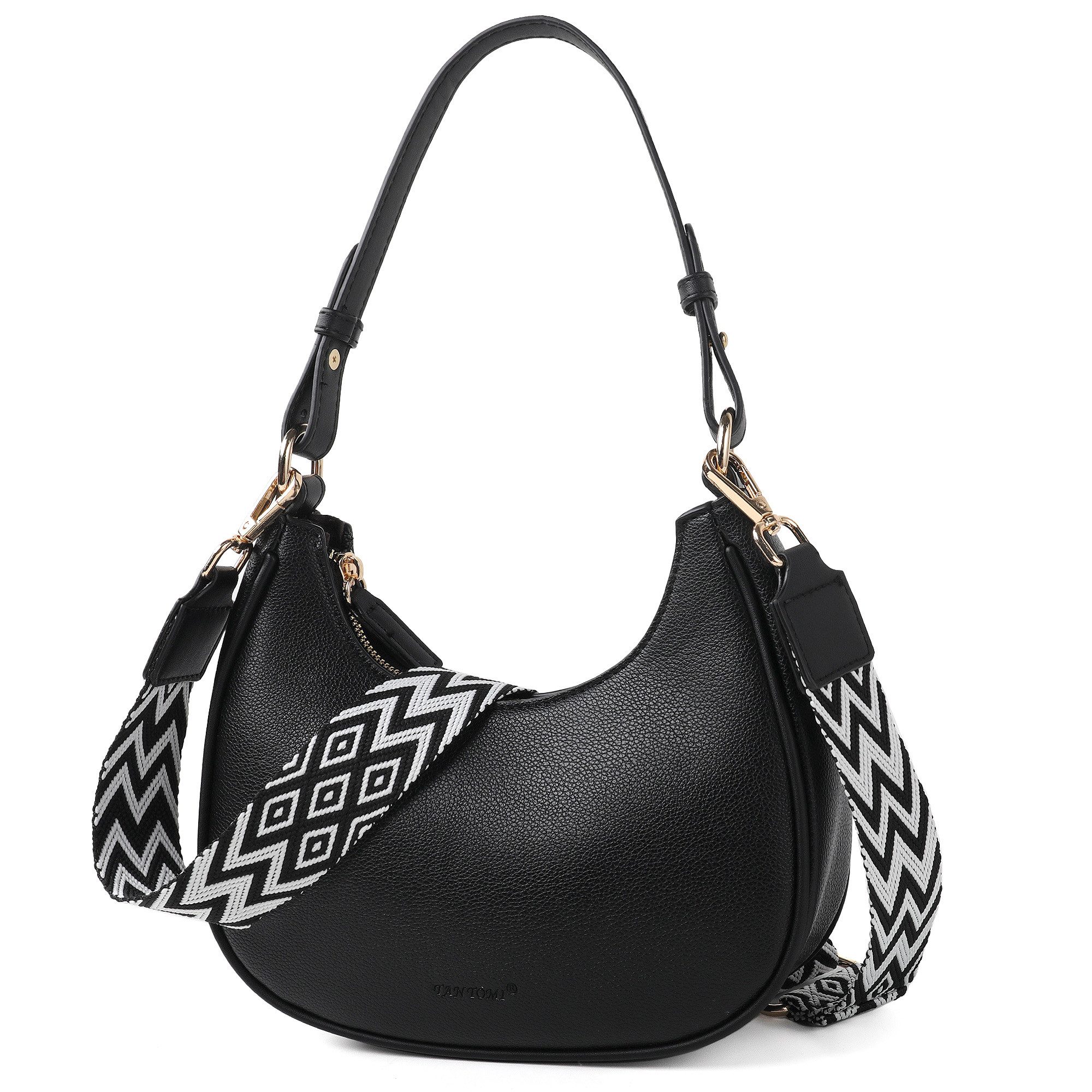 TAN.TOMI Handtasche Henkeltasche Retro Achsel Tasche günstig online kaufen