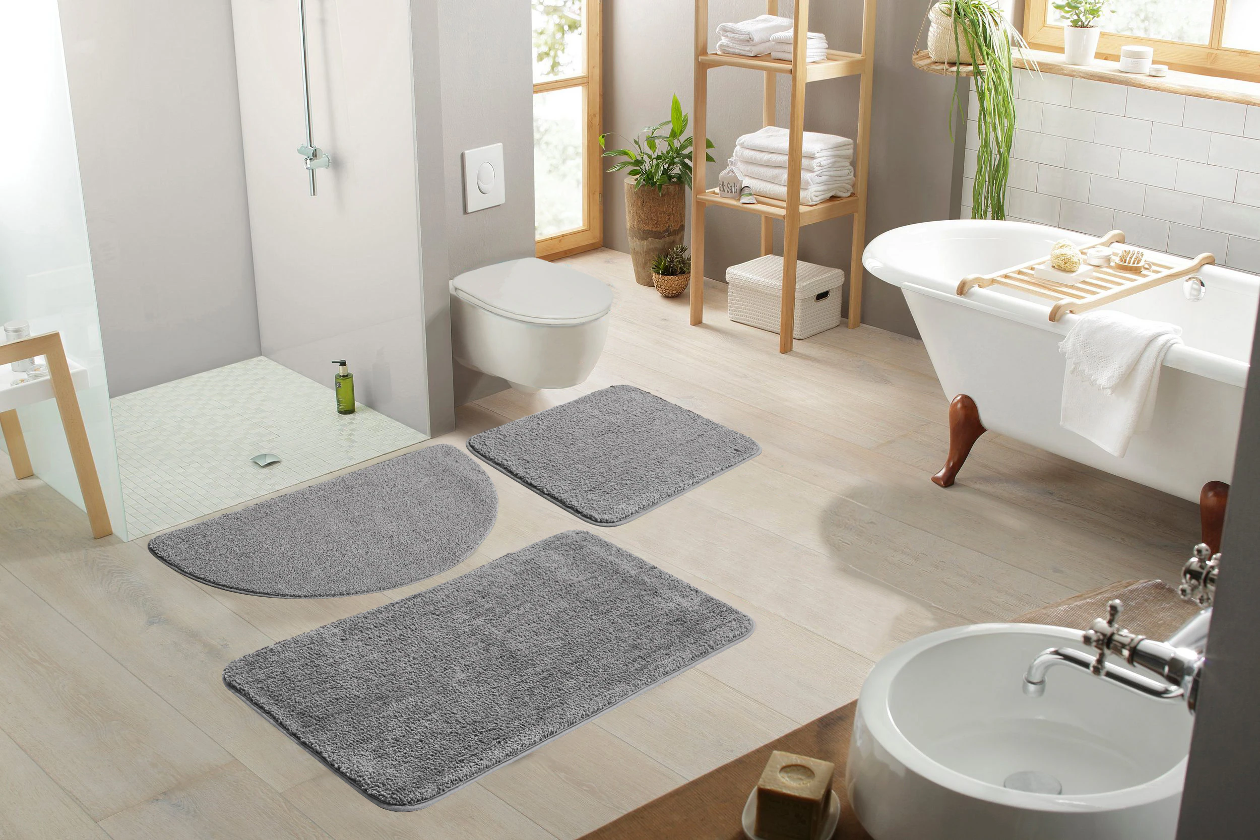 my home Badematte Regona, Badteppich, Badvorleger, günstig online kaufen