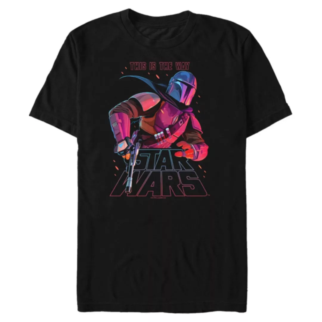 Star Wars - The Mandalorian - Mandalorian Night Ranger - Männer T-Shirt günstig online kaufen