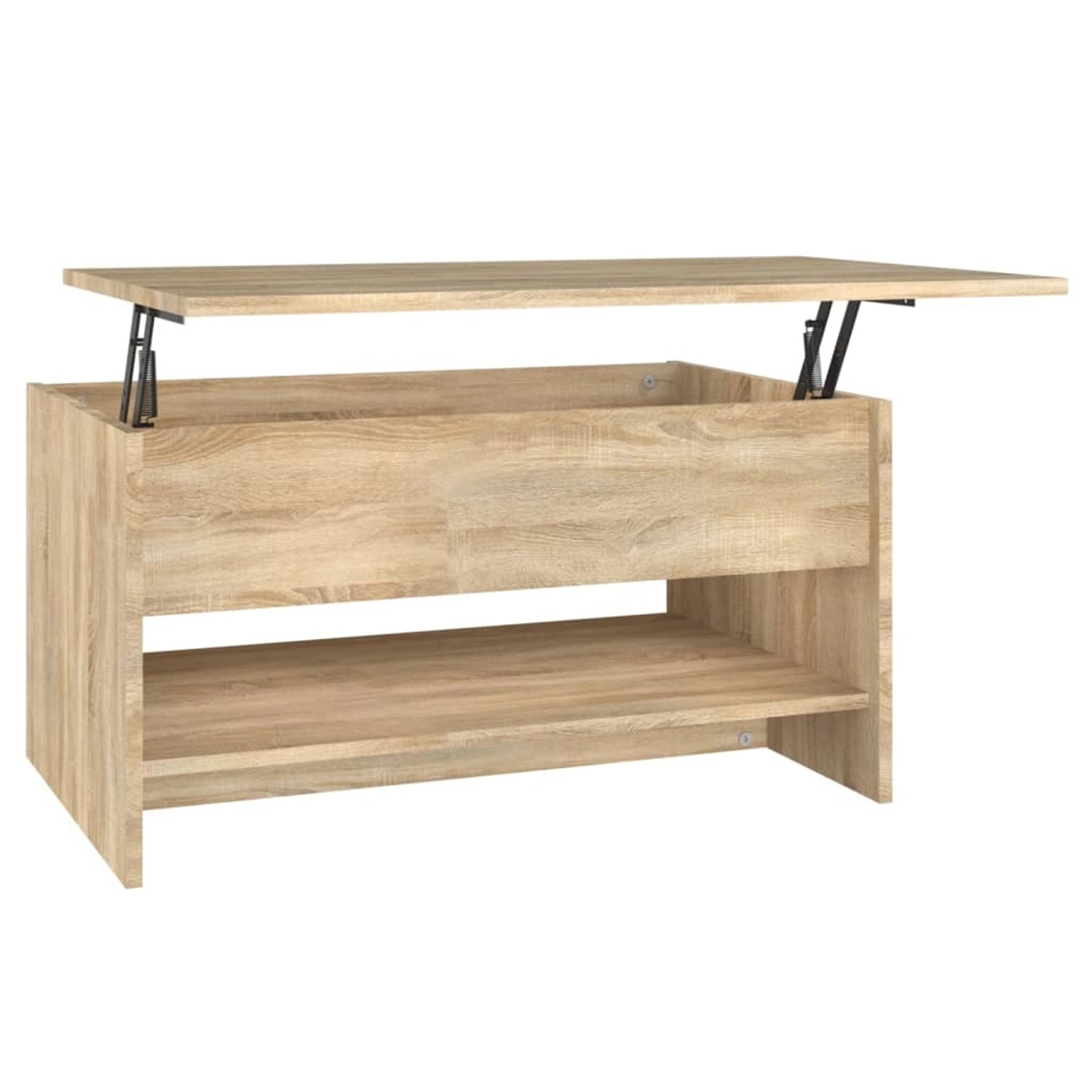 vidaXL Couchtisch Sonoma-Eiche 80x50x40 cm Holzwerkstoff günstig online kaufen