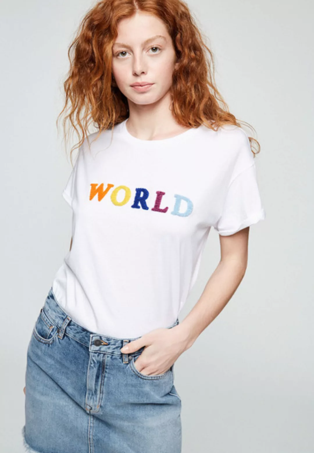 Naalin World - Damen T-shirt Aus Bio-baumwolle günstig online kaufen