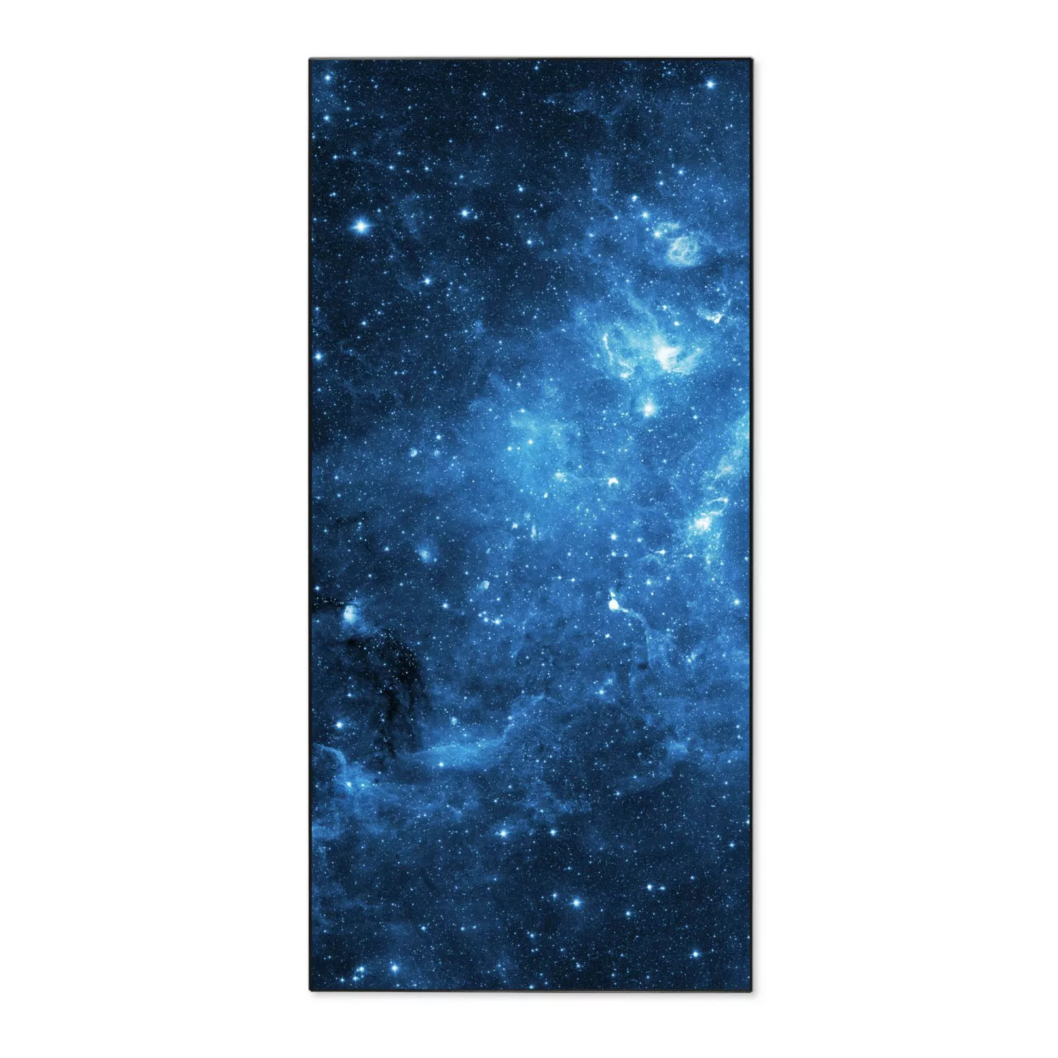 Banjado Magnettafel 37x78cm Magnetwand  Schwarz Aus Metall Magnetpinnwand P günstig online kaufen