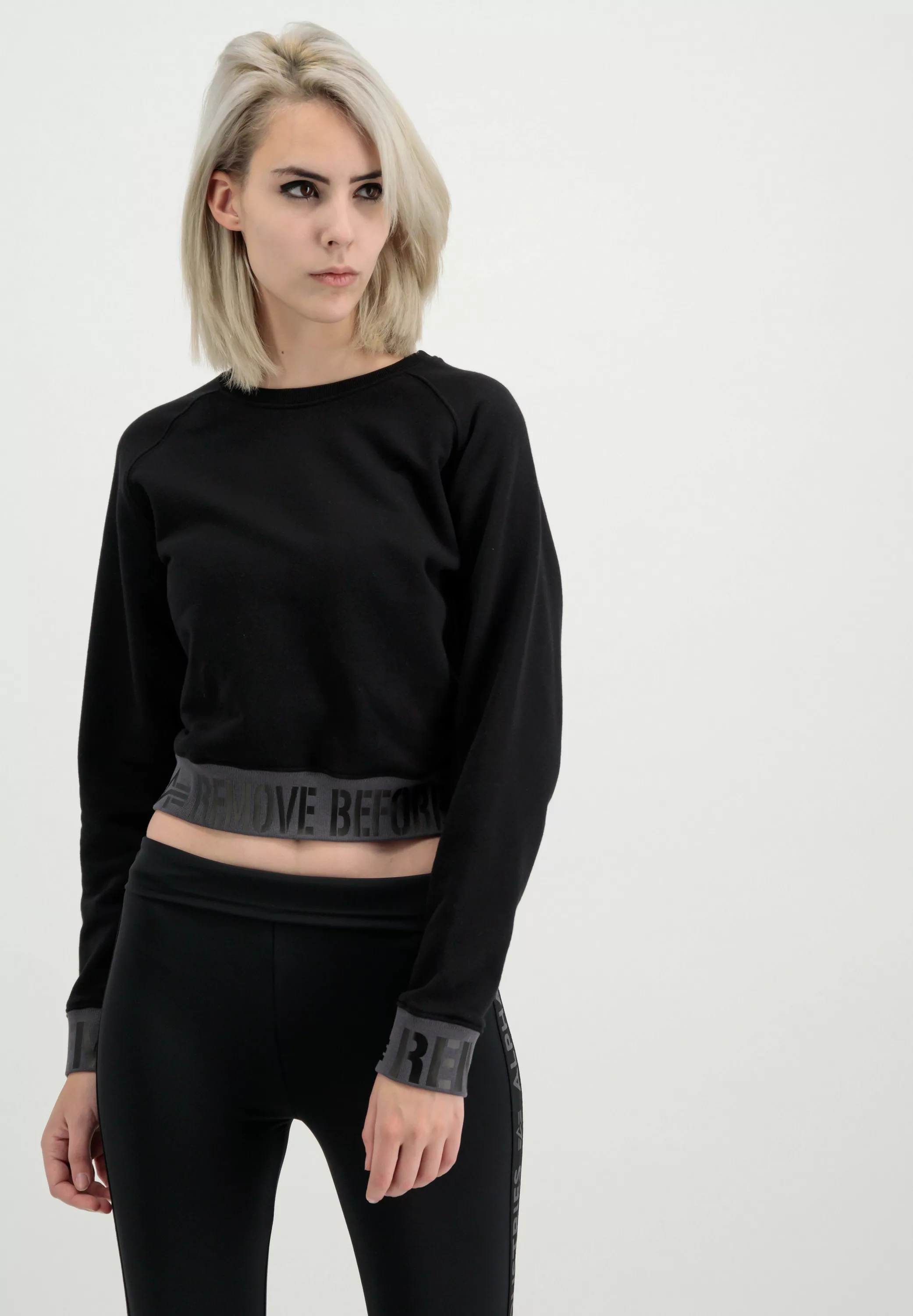 Alpha Industries Sweater "Alpha Industries Women - Sweatshirts RBF Cropped günstig online kaufen