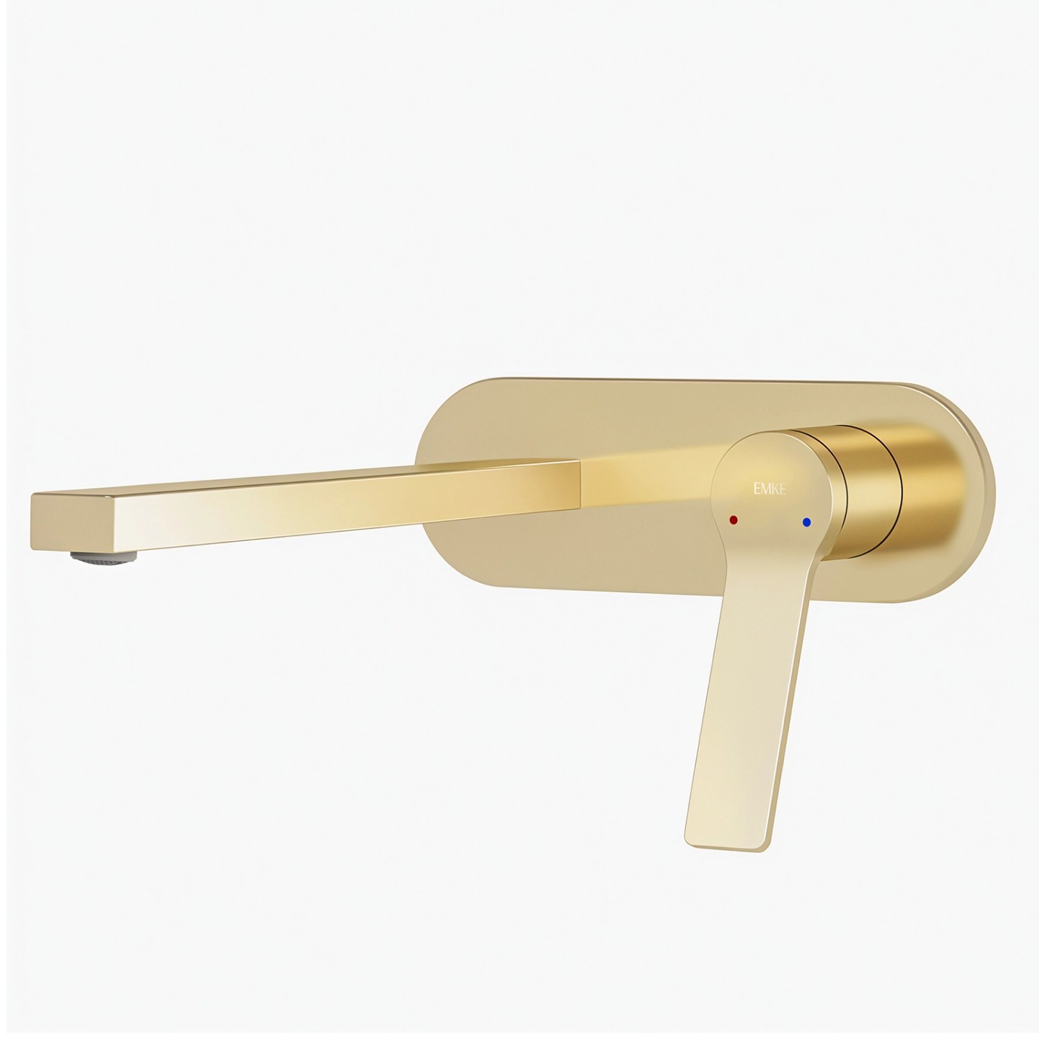 Emke Wand Waschtischarmatur Inklusive Grundkörper 288 x 210 x 70 mm Chanpag günstig online kaufen