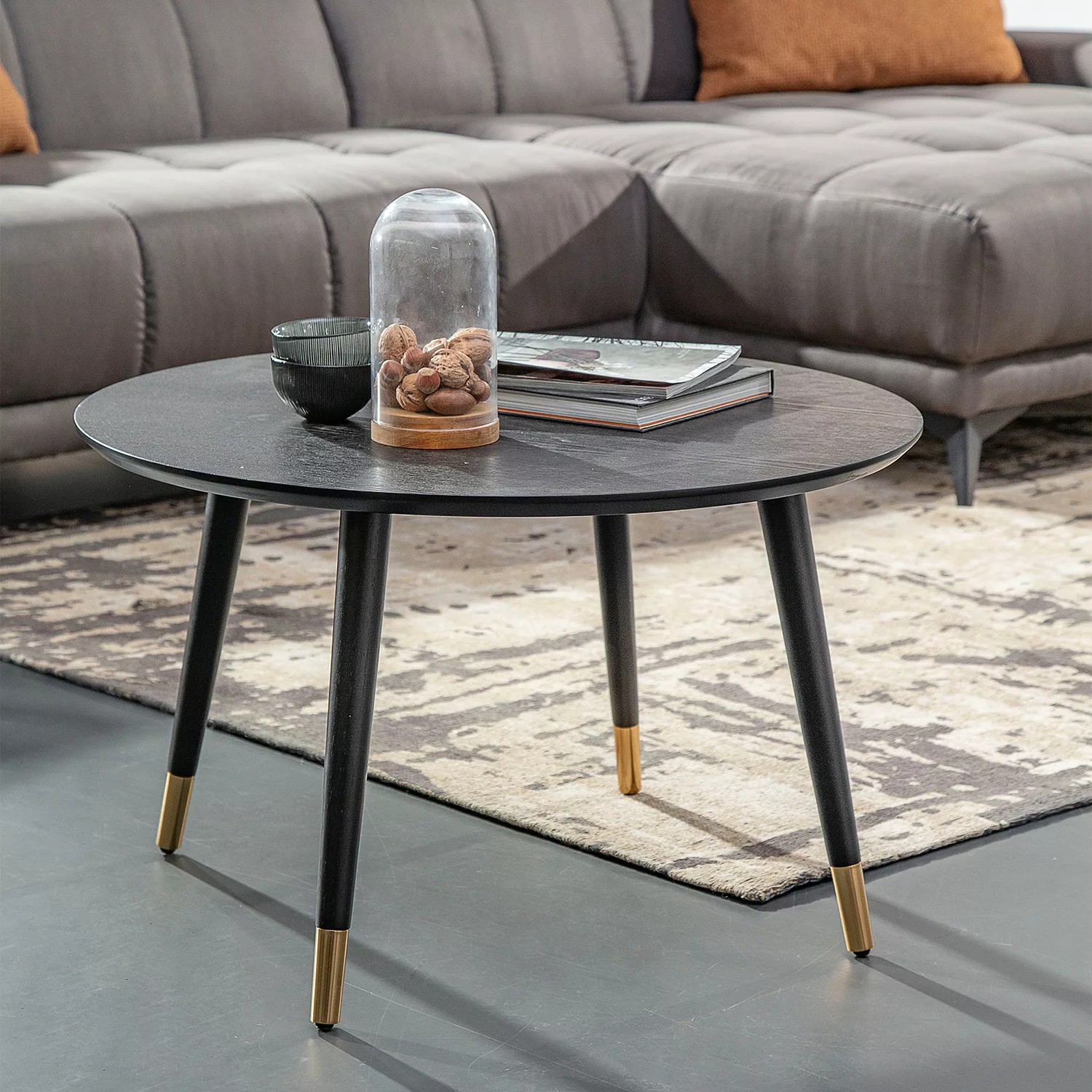 Beistelltisch - schwarz - 42 cm - Tische > Beistelltische - Möbel Kraft günstig online kaufen