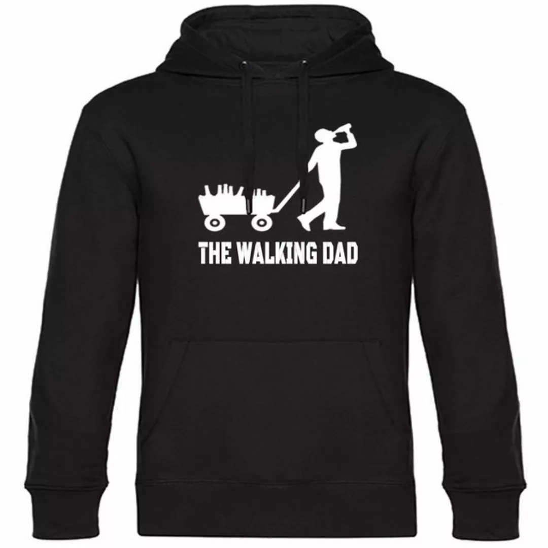 multifanshop Kapuzensweatshirt Bollerwagen - The Walking Dad - Hoodie günstig online kaufen