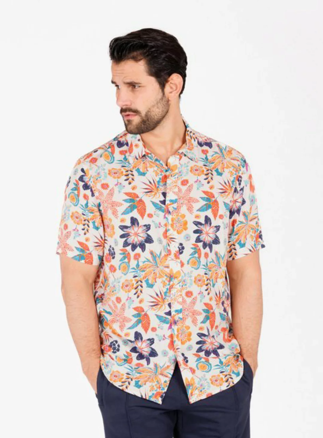 Key Largo Kurzarmhemd MSH BLAST 1/2 patterned (1-tlg) günstig online kaufen