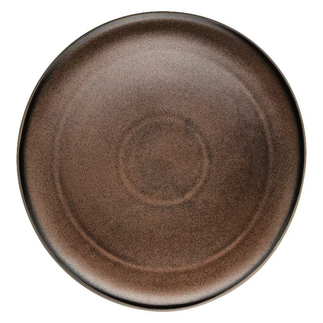Rosenthal Junto Bronze - Steinzeug Teller flach 30 cm günstig online kaufen