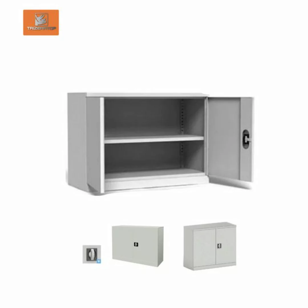 TRIZERATOP Aktenschrank Aktenschrank Büroschrank Aufsatz 120x42x80 cm 37kg günstig online kaufen