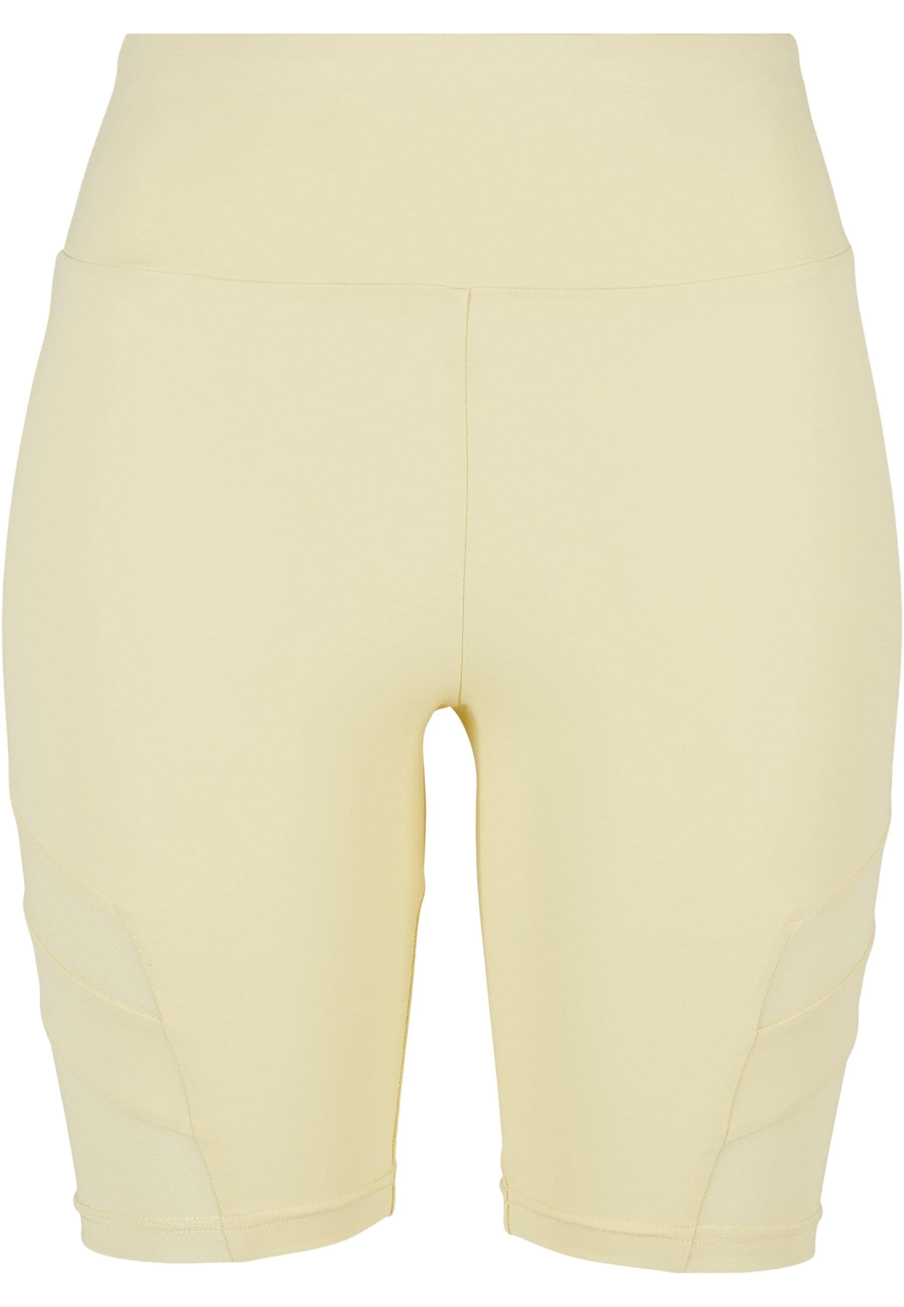 URBAN CLASSICS Stoffhose "Urban Classics Damen Ladies High Waist Tech Mesh günstig online kaufen