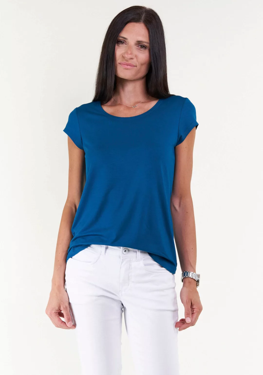 Seidel Moden T-Shirt, mit Kappenärmel günstig online kaufen