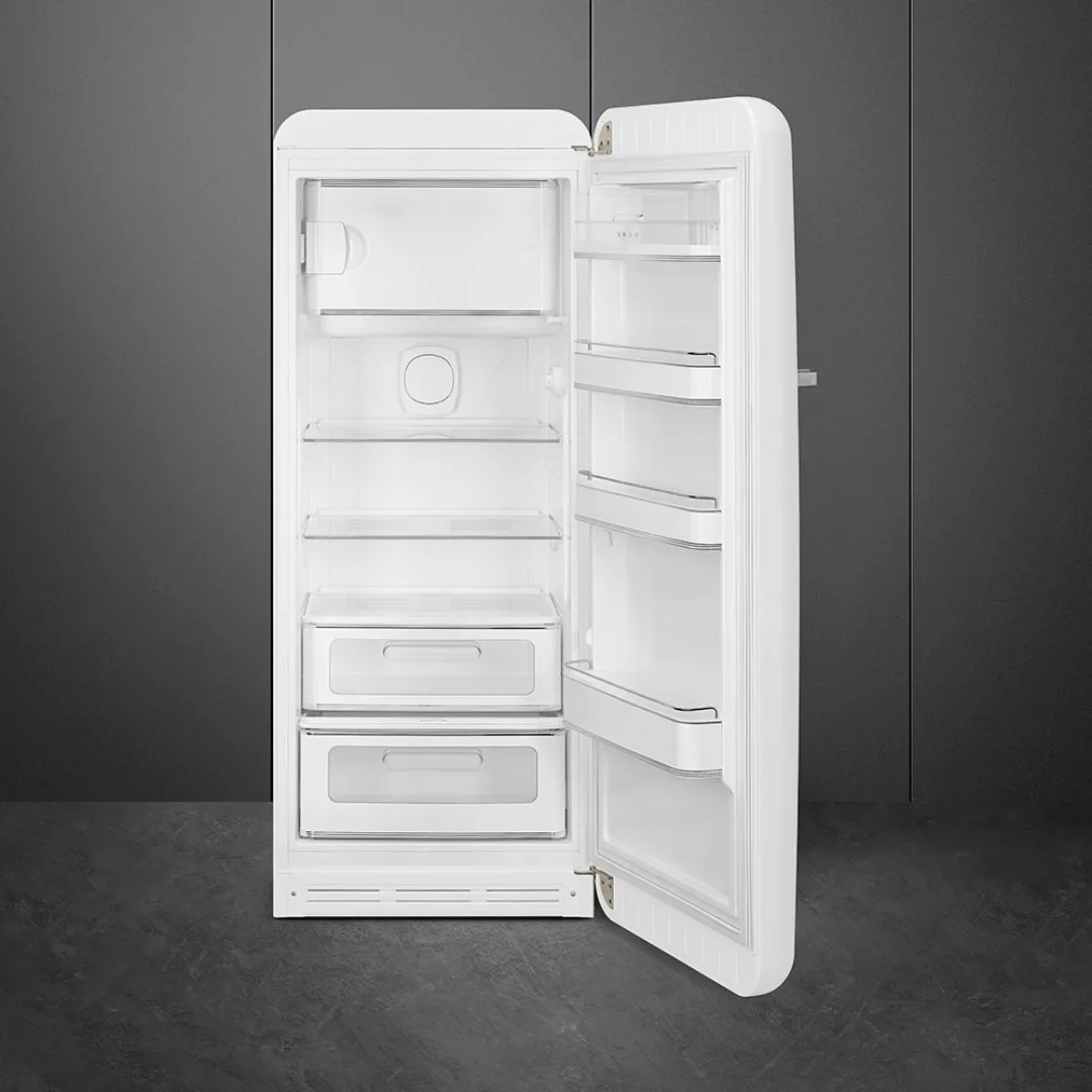 Smeg - FAB28 Kühlschrank mit Gefrierfach - weiß/lackiert/Türanschlag rechts günstig online kaufen