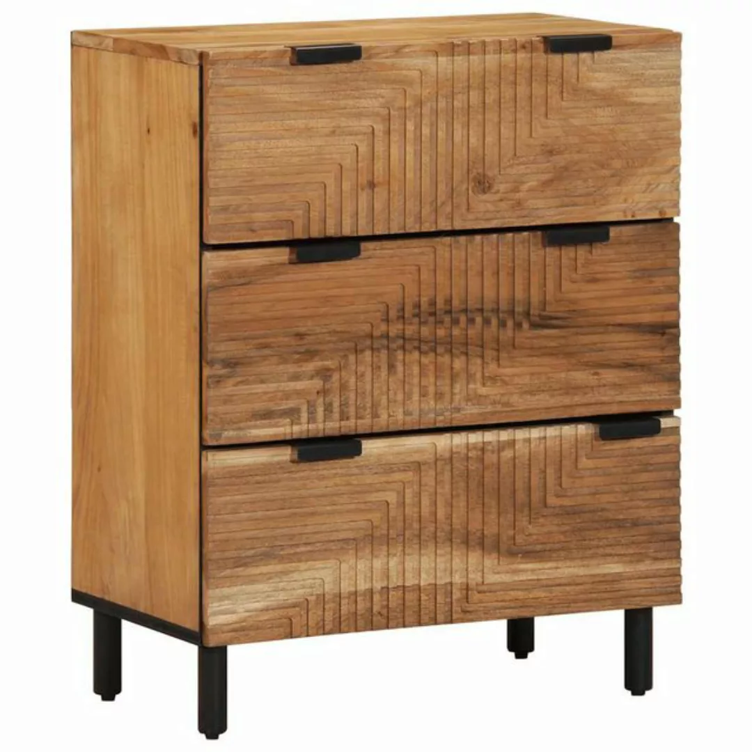 vidaXL Aktenschrank Sideboard 60x33x75 cm Massivholz Akazie günstig online kaufen