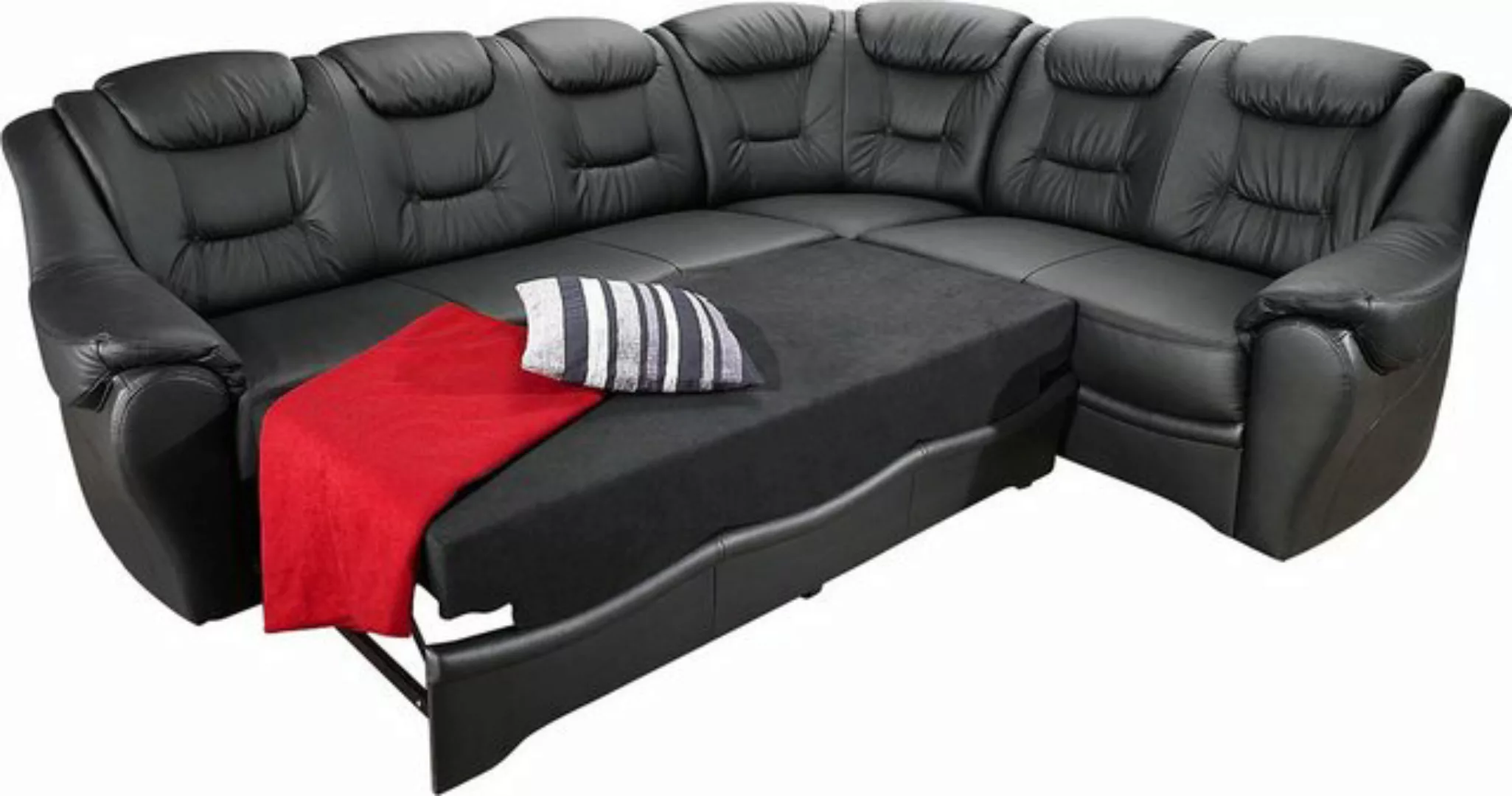 sit&more Ecksofa "Bellevue L-Form", wahlweise mit Bettfunktion günstig online kaufen