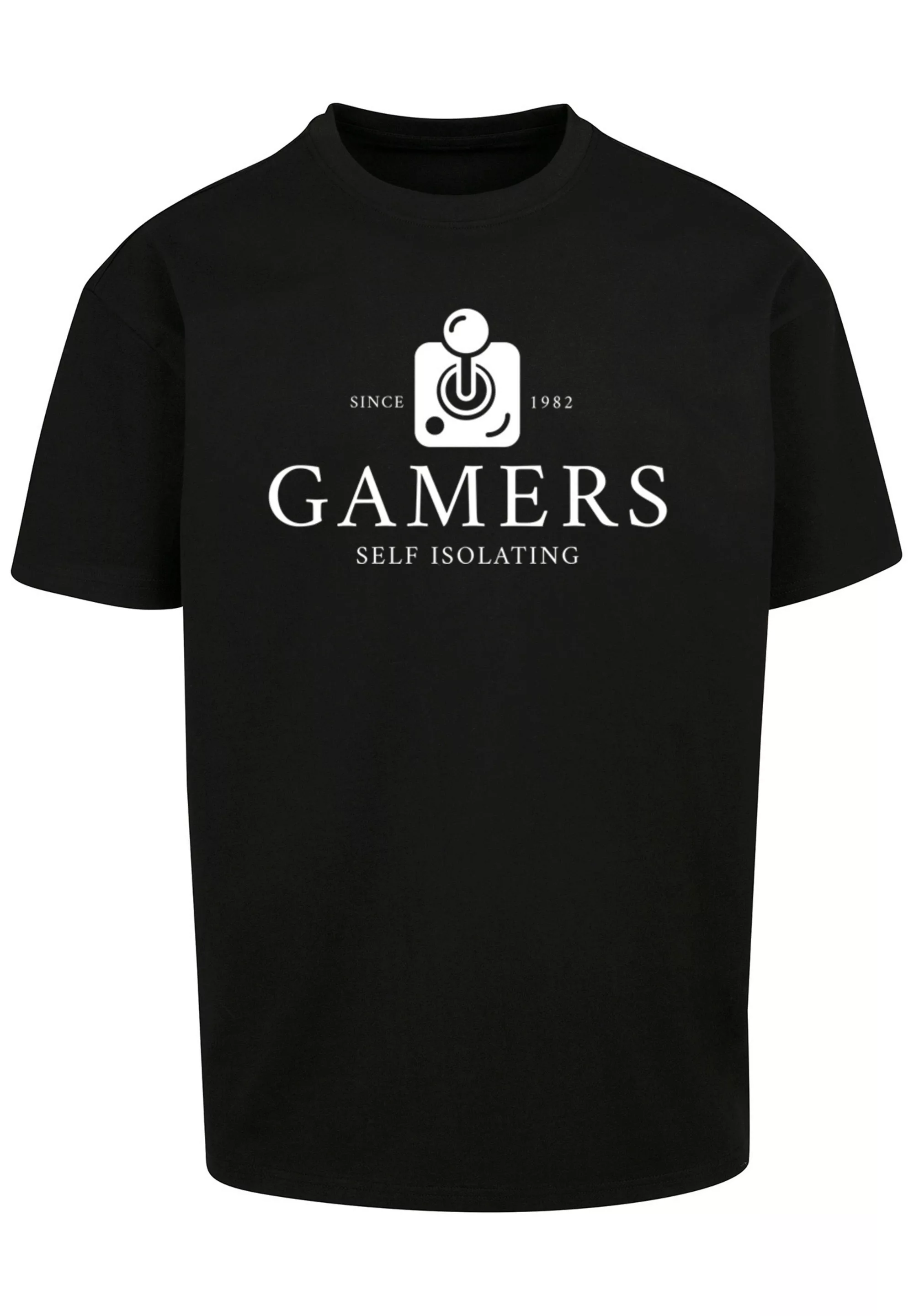 F4NT4STIC T-Shirt "Gamers Self Isolating Retro Gaming SEVENSQUARED", Print günstig online kaufen