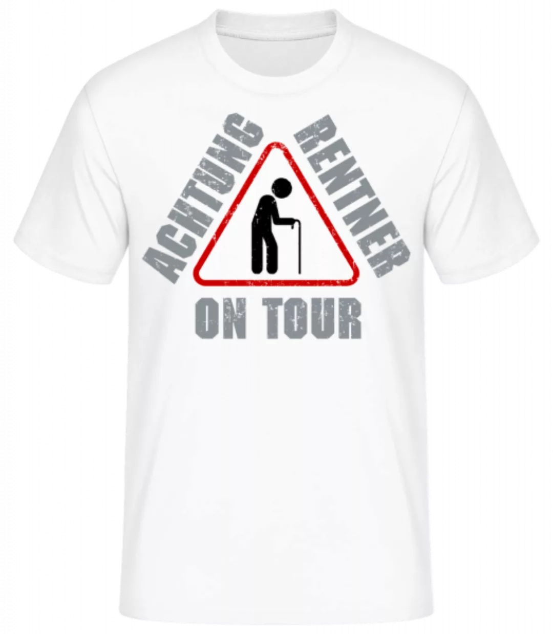 Achtung Rentner On Tour · Männer Basic T-Shirt günstig online kaufen