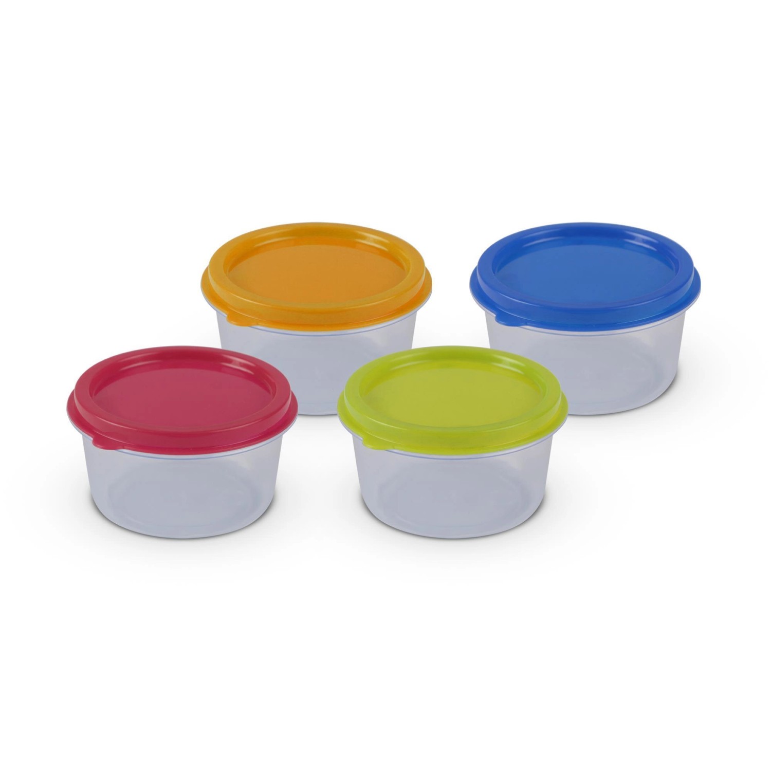 Bestlivings Vorratsdosen Kunststoff 50ml Mit Farbigen Deckel 6 x 35 cm 24er günstig online kaufen