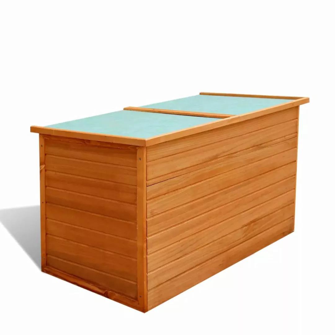 Garten-aufbewahrungsbox 126x72x72 Cm Holz günstig online kaufen