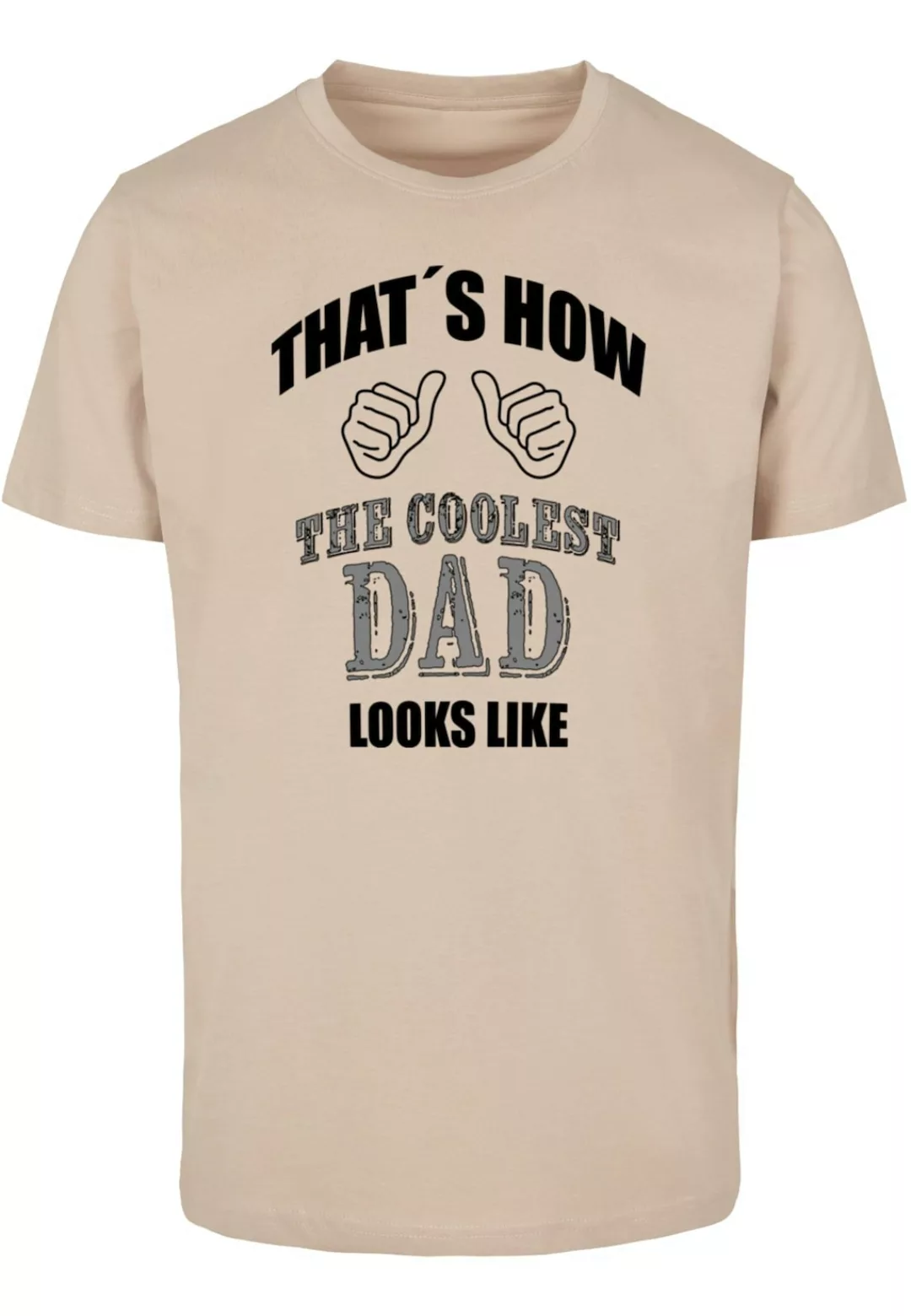 Merchcode T-Shirt "Merchcode Herren Coolest Dad T-Shirt Round Neck" günstig online kaufen