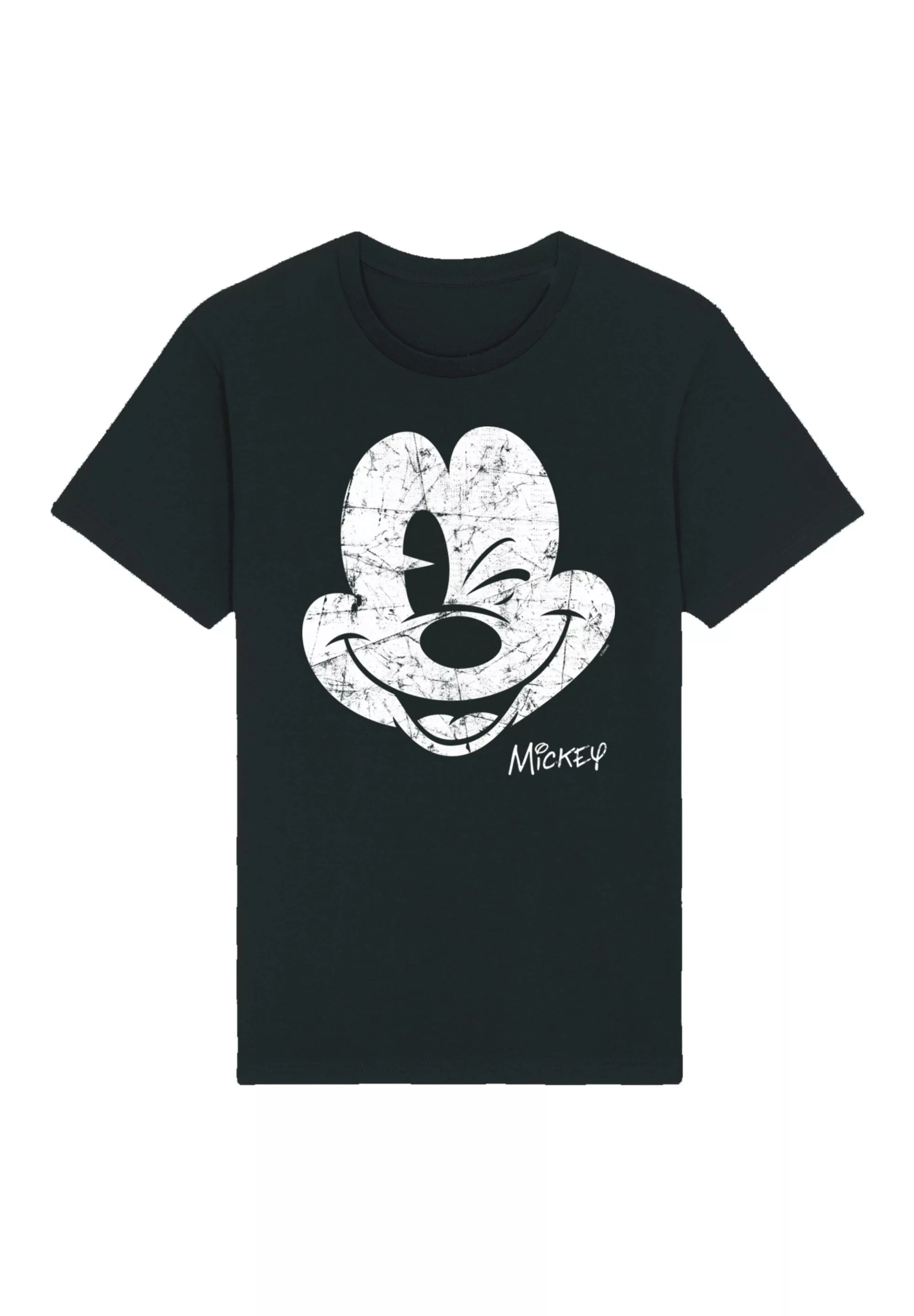 F4NT4STIC T-Shirt "Disney Micky Maus Gesicht Vintage Look", Premium Qualitä günstig online kaufen