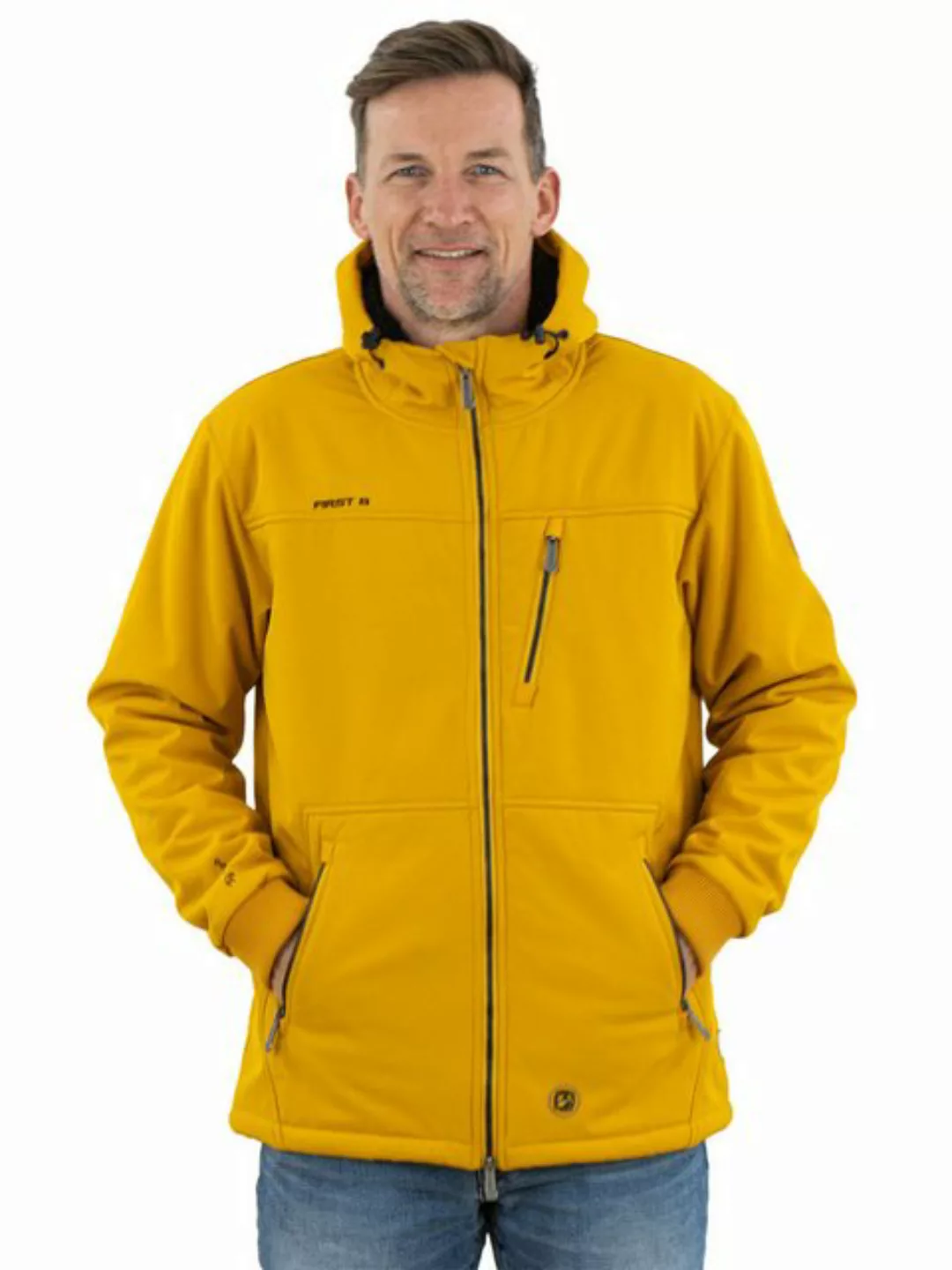 FirstB Softshelljacke Herren wasserdicht, atmungsaktiv, winddicht günstig online kaufen