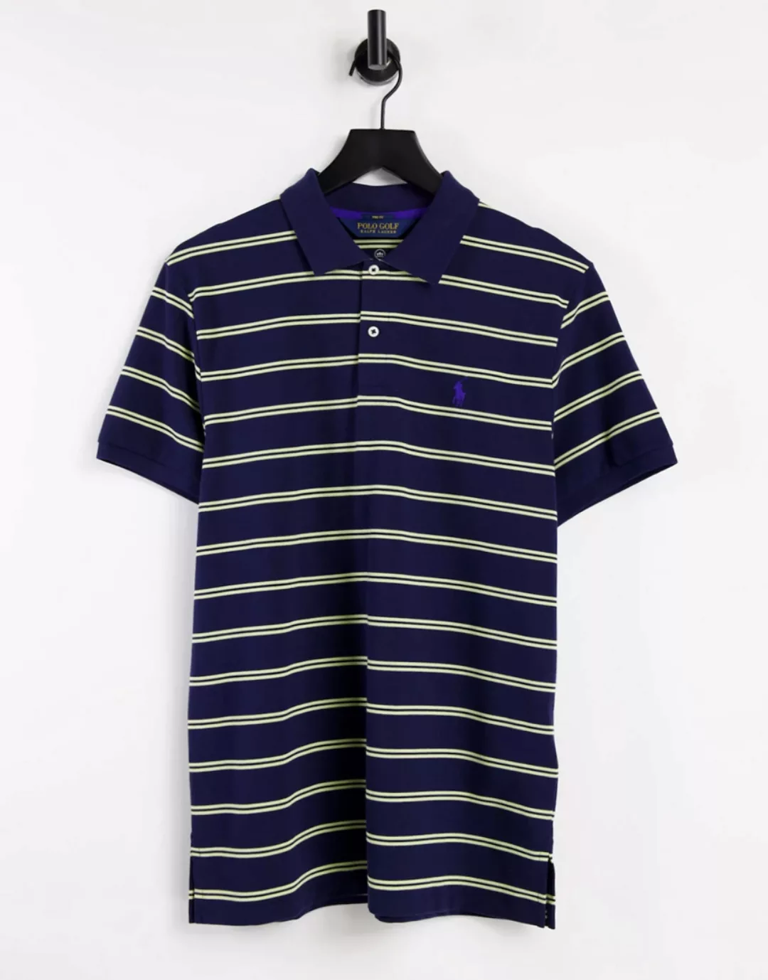 Polo Ralph Lauren Golf – Leichtes, gestreiftes Performance-Pikee-Polohemd a günstig online kaufen