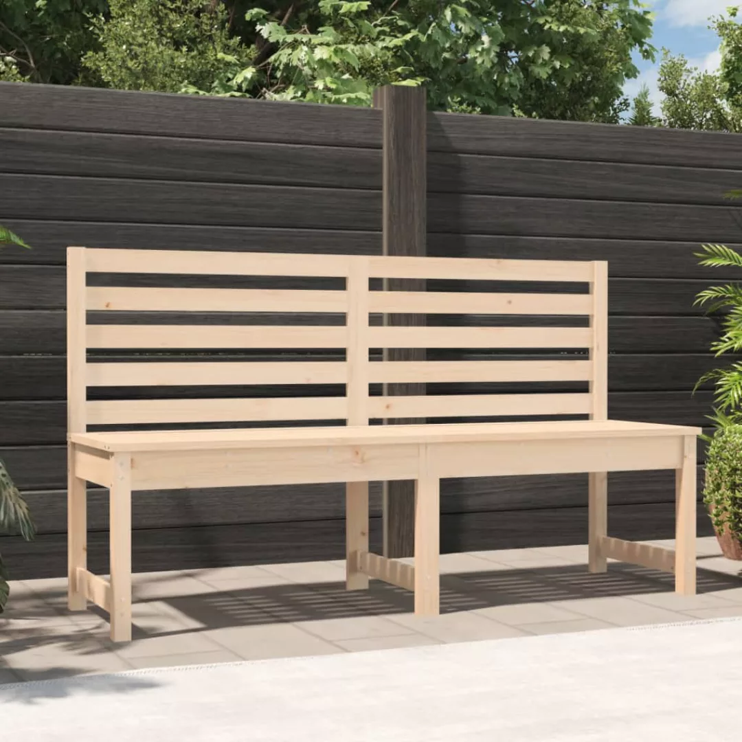 Vidaxl Gartenbank 157,5 Cm Massivholz Kiefer günstig online kaufen