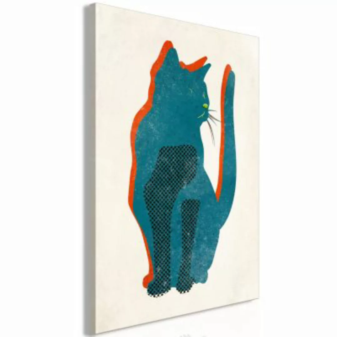 artgeist Wandbild Cat's Moods (1 Part) Vertical mehrfarbig Gr. 40 x 60 günstig online kaufen