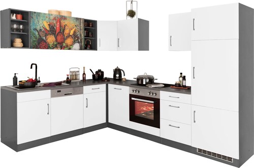 KOCHSTATION Winkelküche "KS-Paris", ohne E-Geräte, Stellbreite 220/280 cm günstig online kaufen