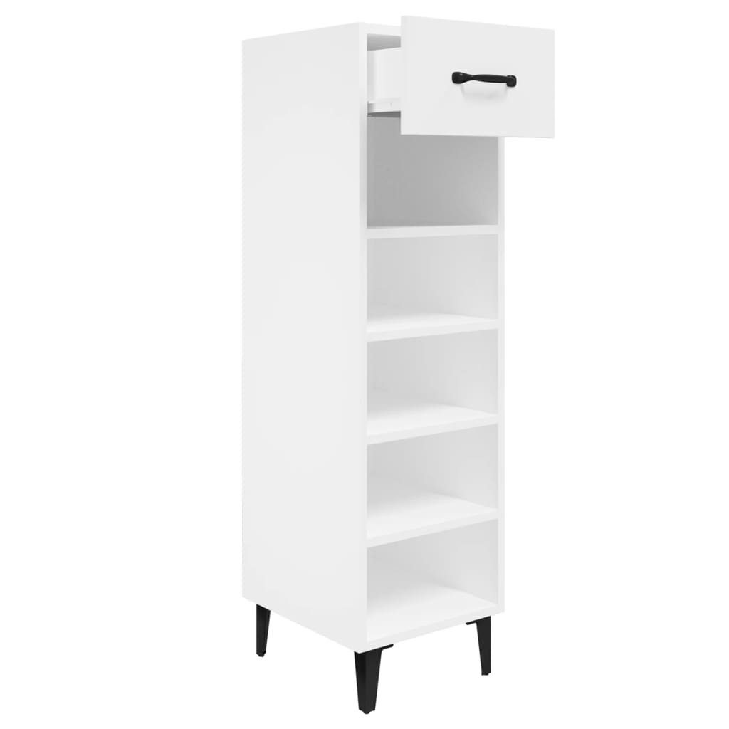 vidaXL Schuhregal Schuhschrank Weiß 30x35x105 cm günstig online kaufen