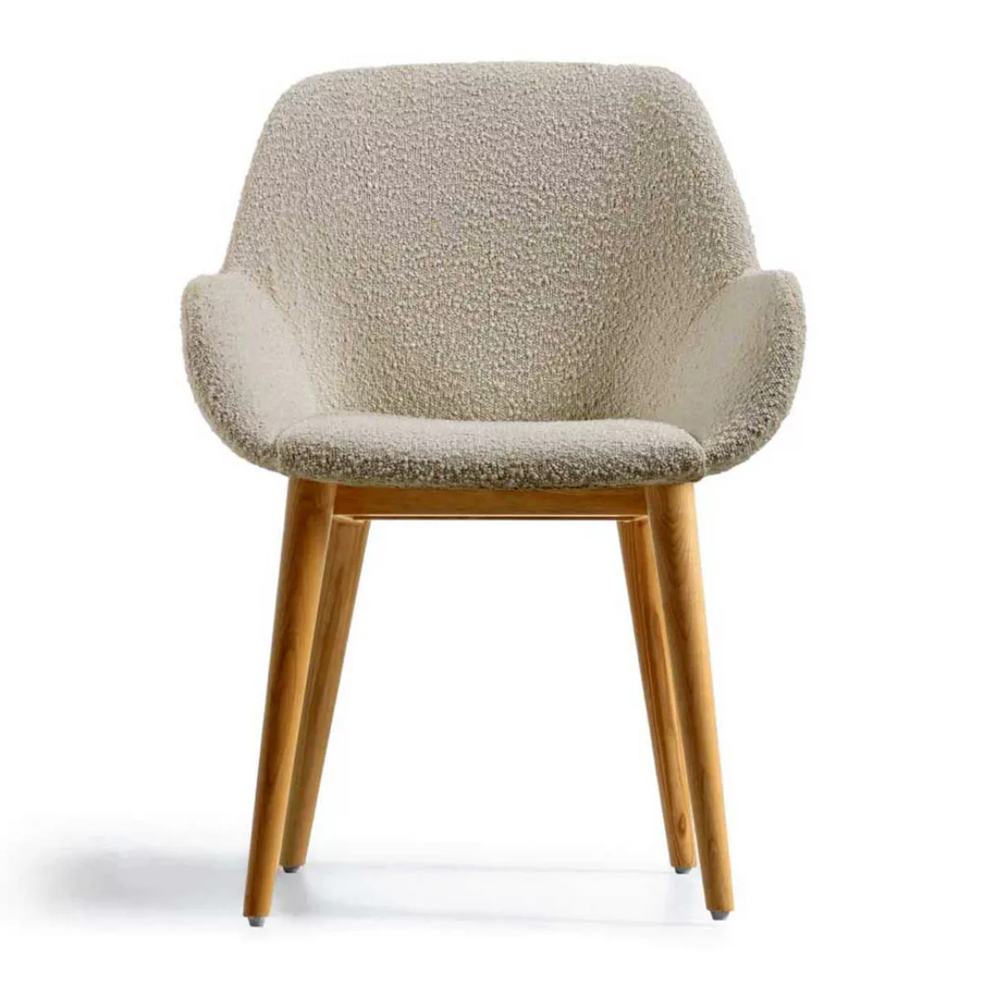 Esstisch Stühle in Offwhite Eschefarben (4er Set) günstig online kaufen