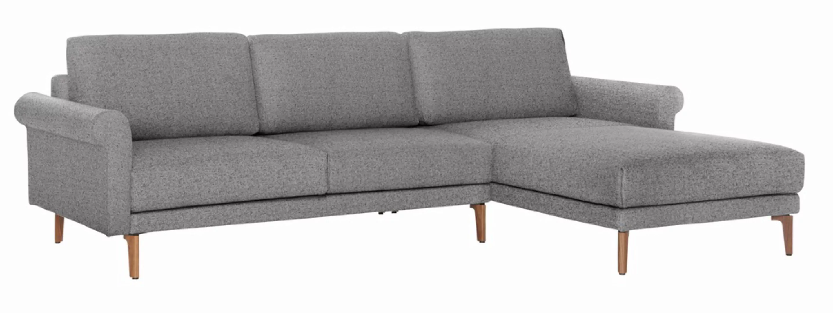 hülsta sofa Ecksofa "hs.450", Armlehne Schnecke modern Landhaus, Breite 282 günstig online kaufen