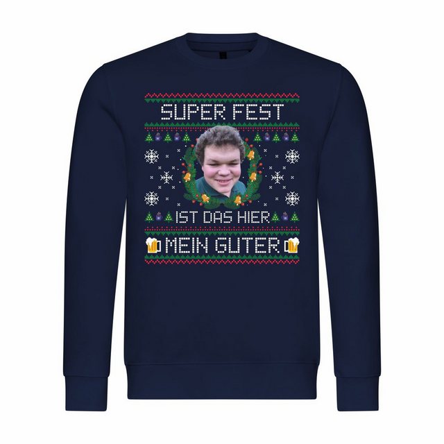 deinshirt Kapuzenpullover Herren Pullover SUPER FEST ist das hier Mein Gute günstig online kaufen