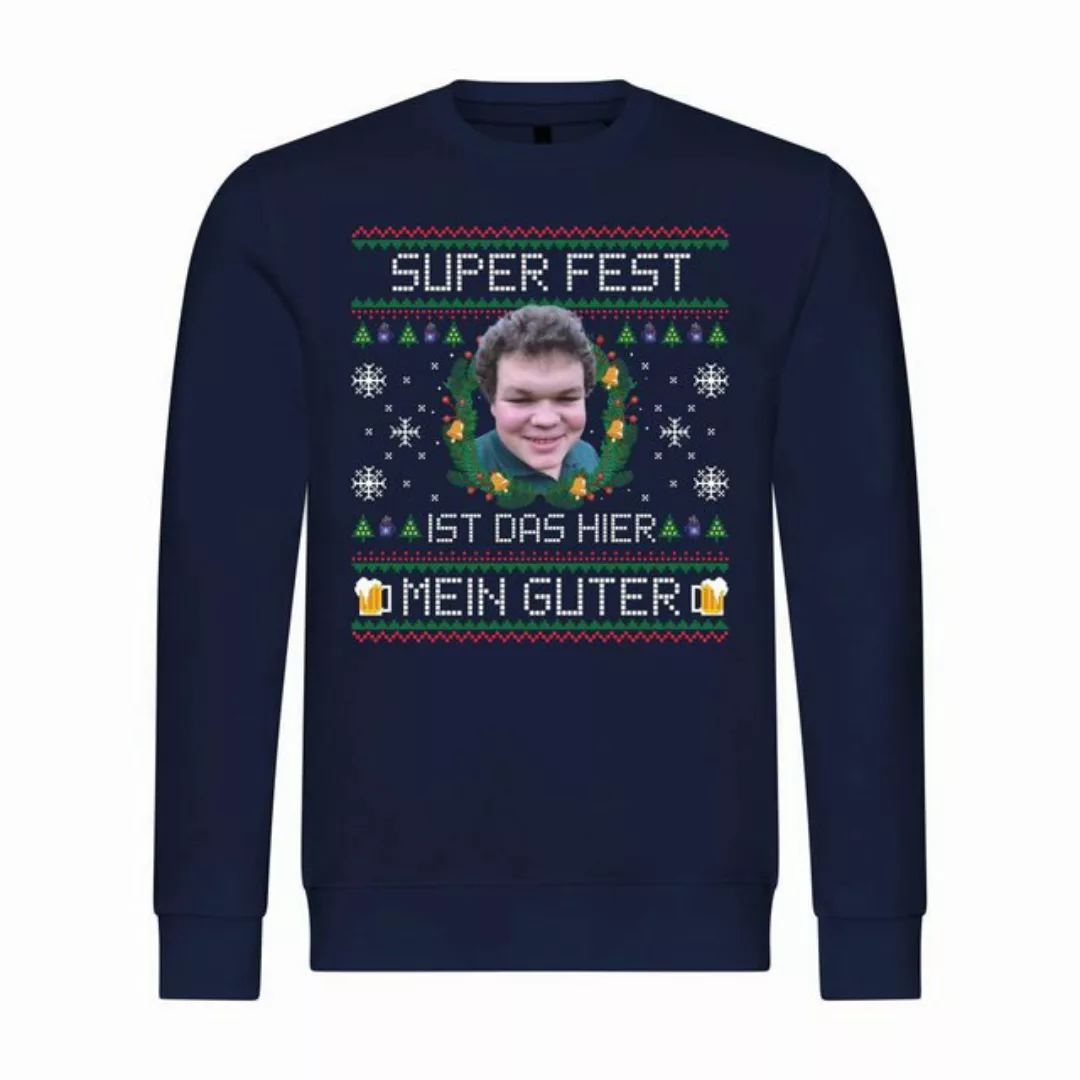 deinshirt Kapuzenpullover Herren Pullover SUPER FEST ist das hier Mein Gute günstig online kaufen