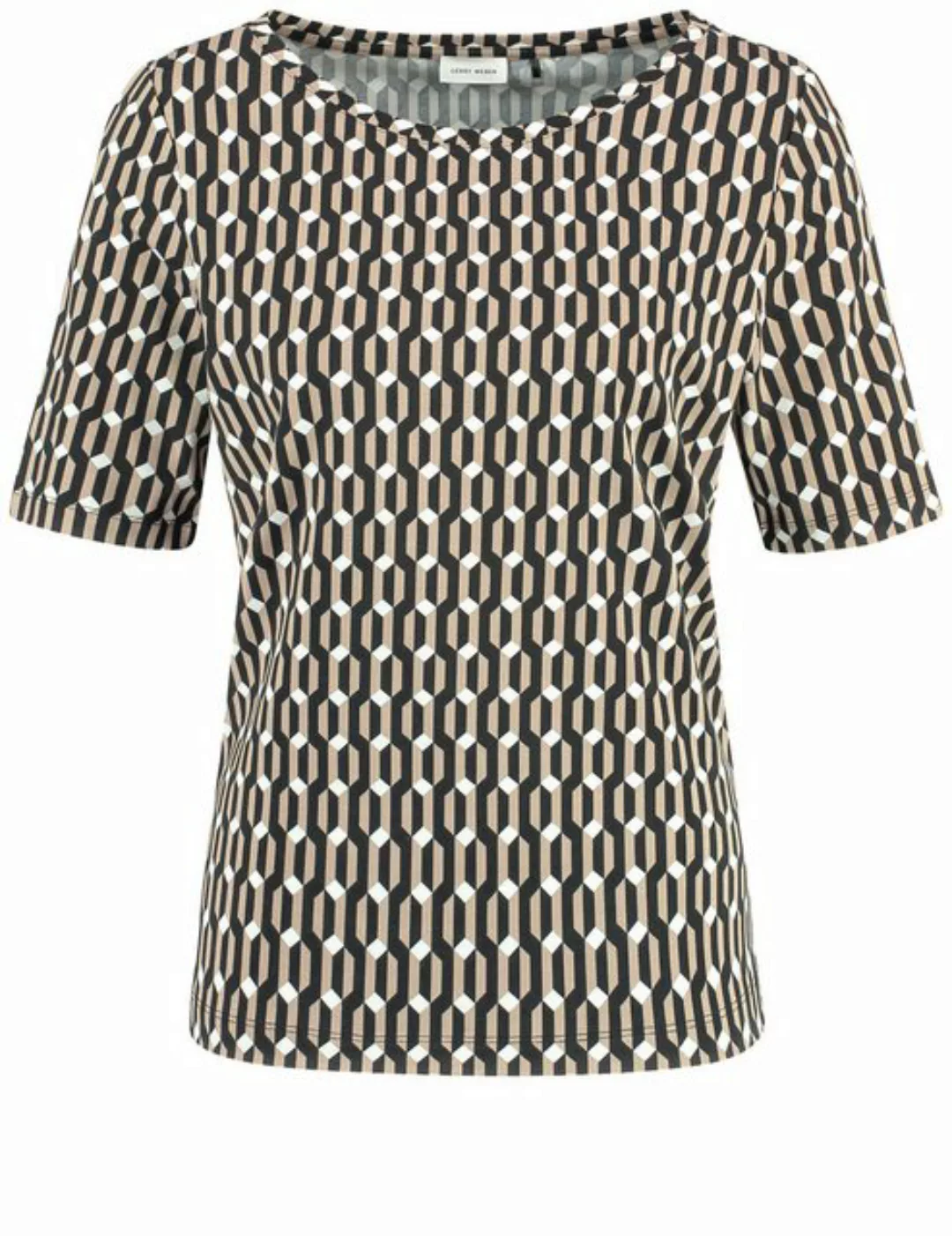 GERRY WEBER Kurzarmshirt Halbarmshirt mit Stretchkomfort günstig online kaufen