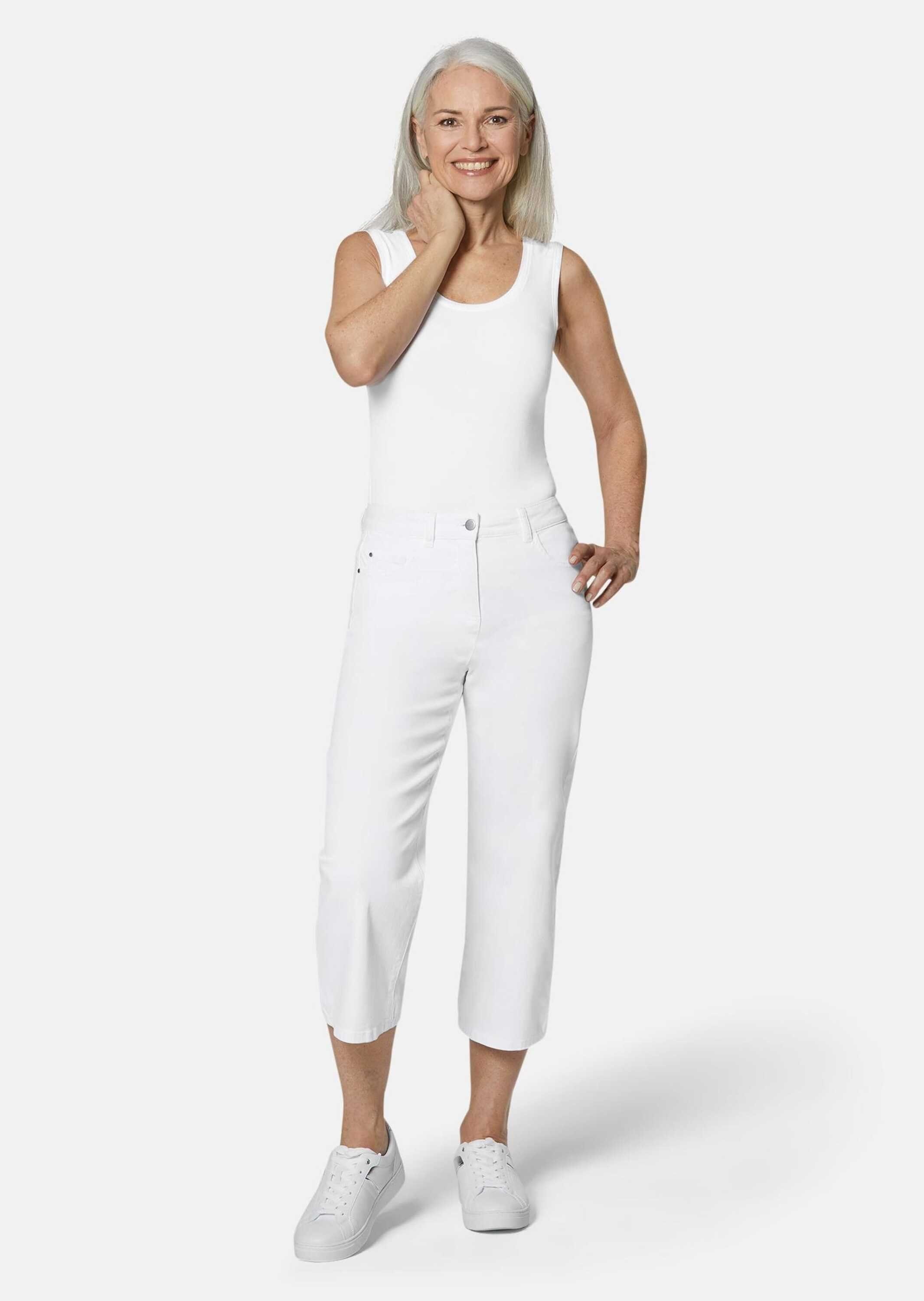 GOLDNER Stoffhose Bequeme Culotte in verkürzter günstig online kaufen