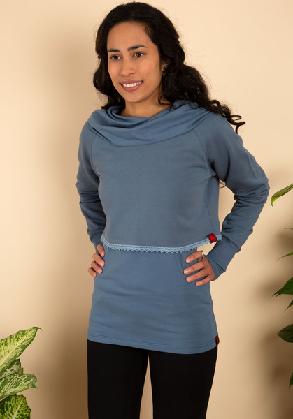 Damen Kurzsweater Aus Bio-baumwolle günstig online kaufen