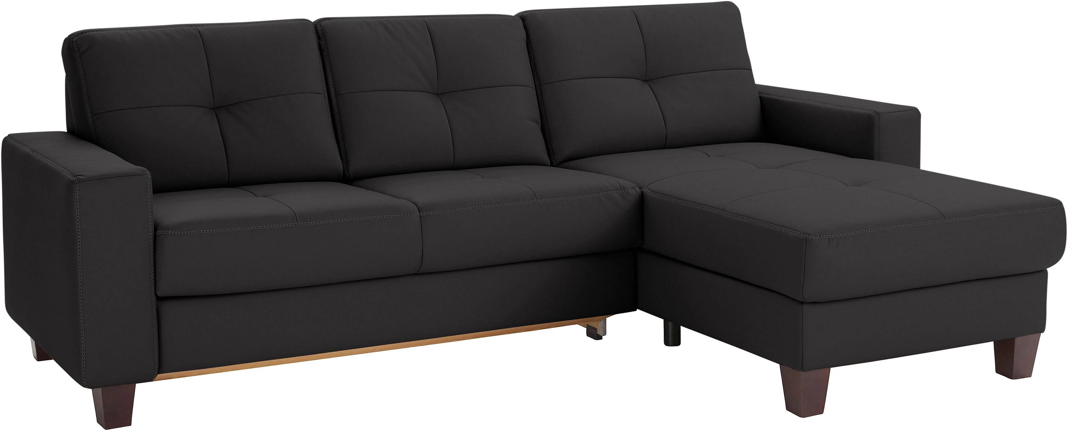 Places of Style Ecksofa "Varese", wahlweise mit Bettfunktion und Vorziehfun günstig online kaufen