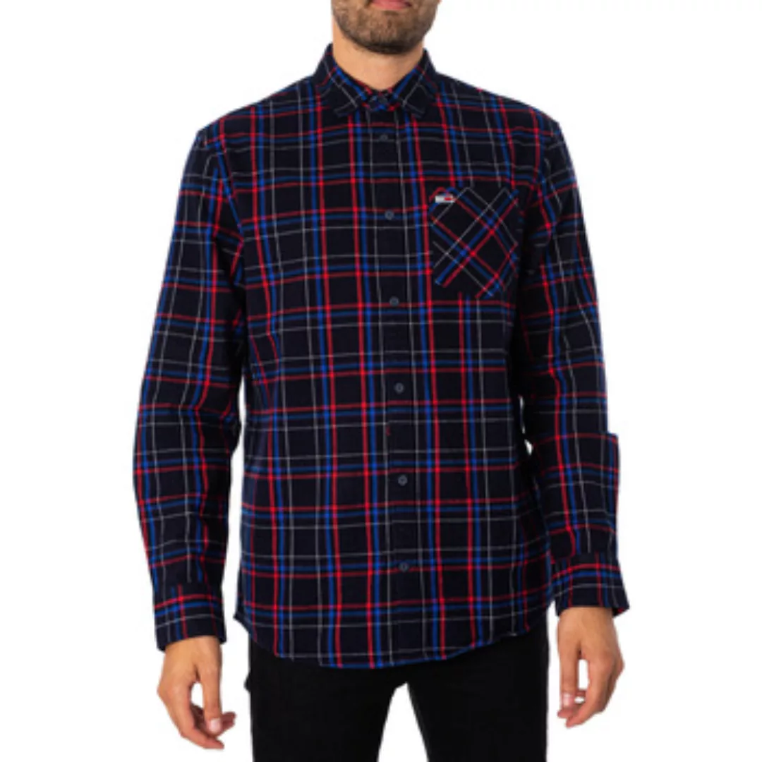 Tommy Jeans  Hemdbluse Klassisches Hemd mit karierten Taschen günstig online kaufen