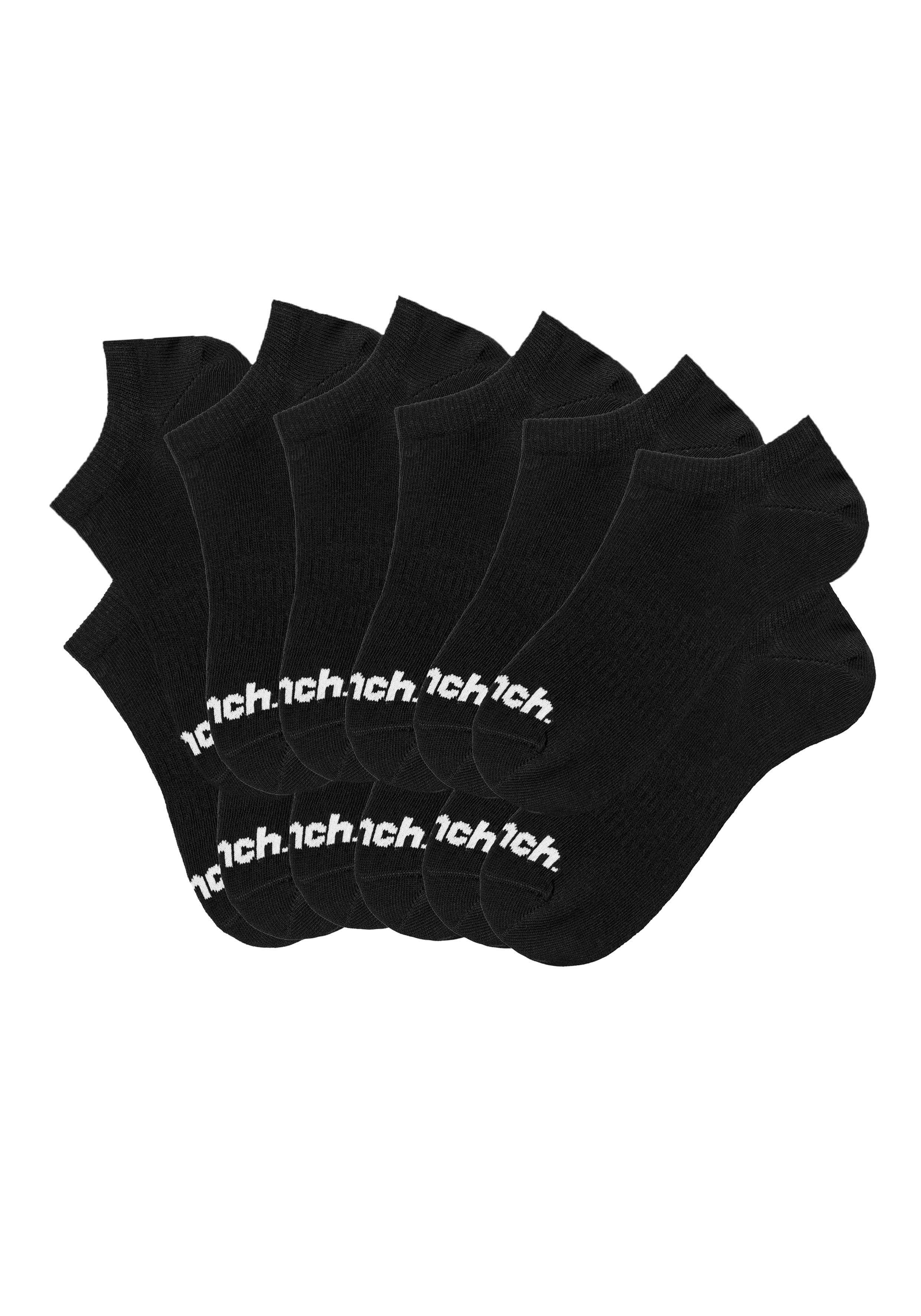 Bench. Sportsocken, (Packung, 12 Paar), Sneakersocken verschwinden im Schuh günstig online kaufen