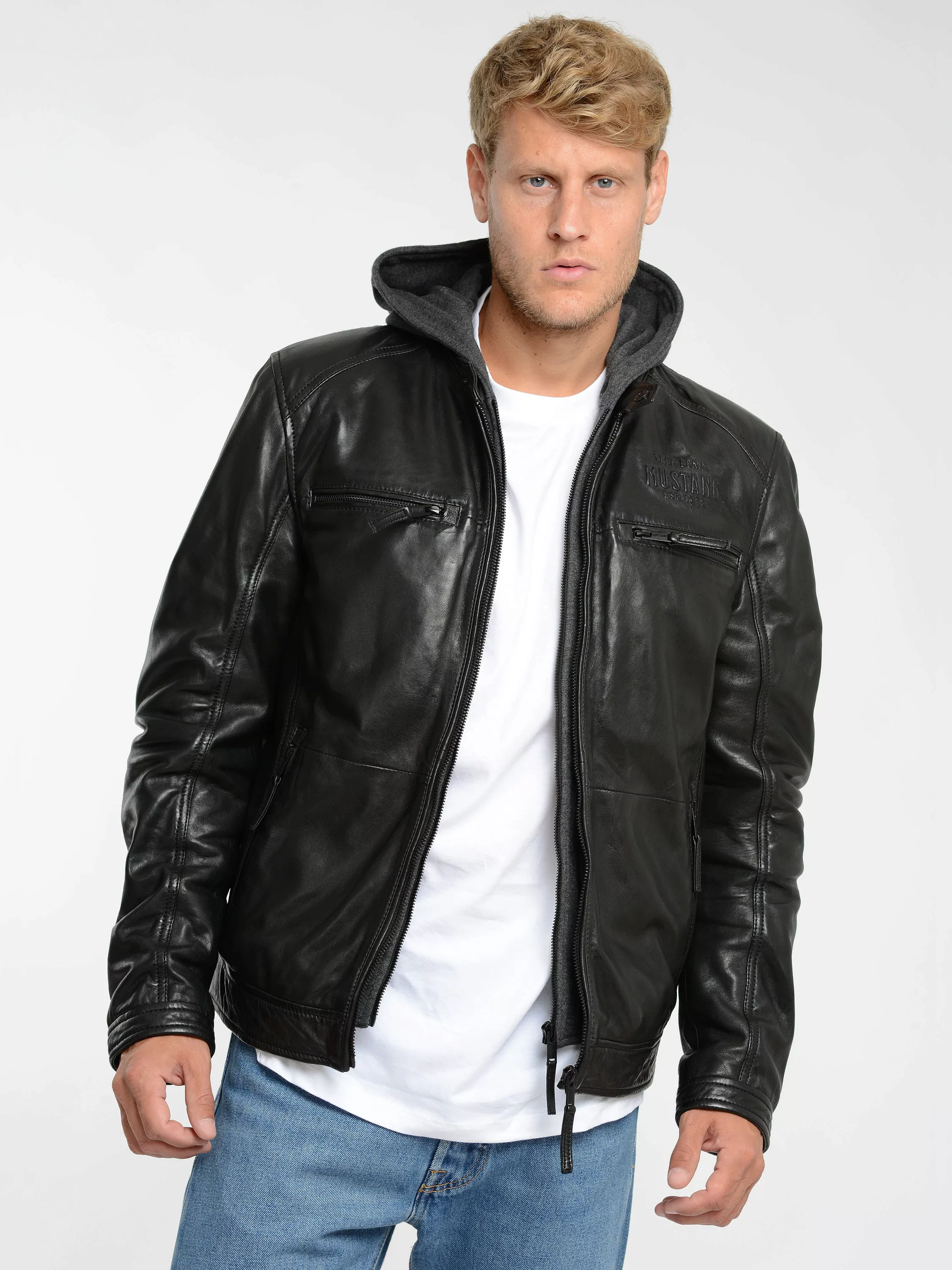 MUSTANG Bikerjacke "31021517" günstig online kaufen