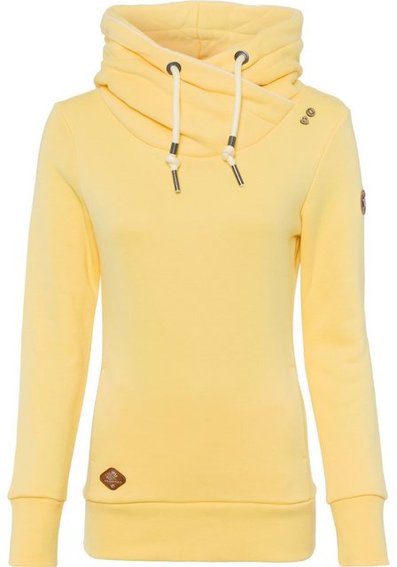 Ragwear Kapuzensweatshirt GRIPYBUTTON Sweater mit rustikalen Kordel-Akzente günstig online kaufen