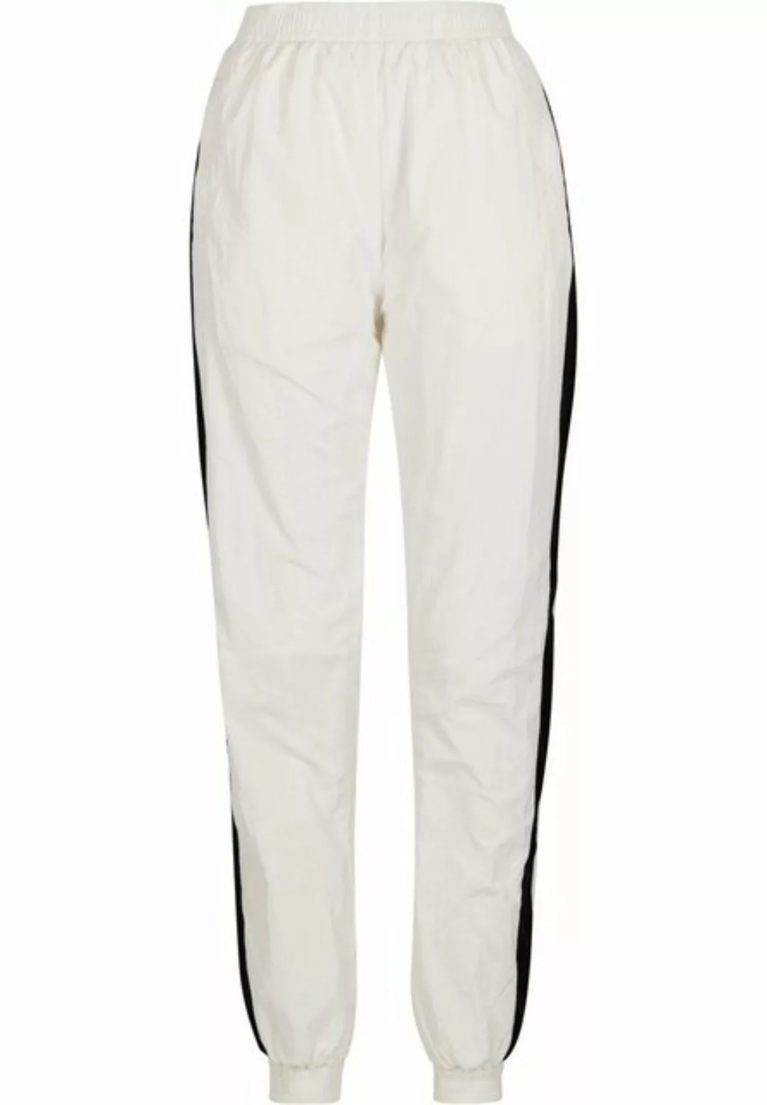 URBAN CLASSICS Stoffhose Urban Classics Damen Ladies Striped Crinkle Pants günstig online kaufen