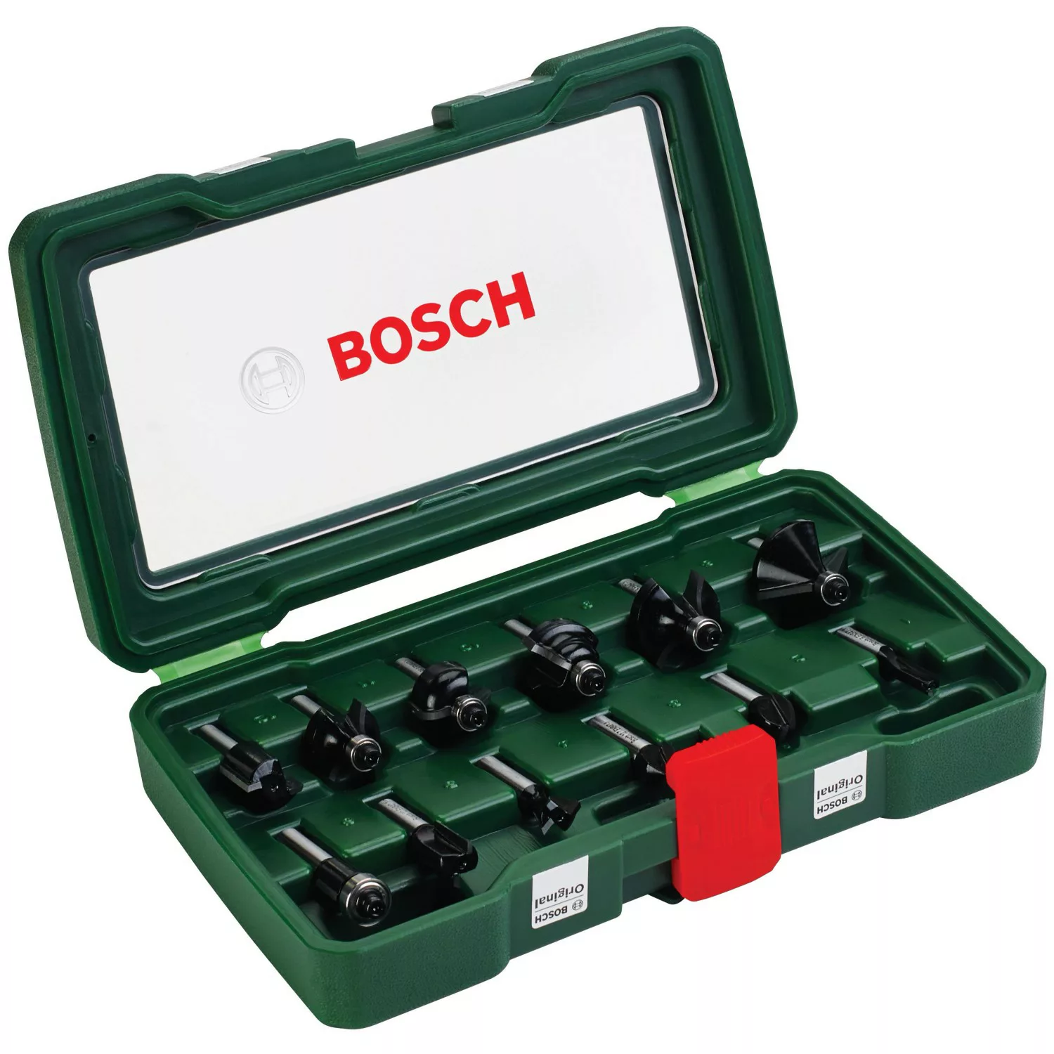 Bosch HM-Fräser-Set Promoline 8 mm Schaft 12-teilig günstig online kaufen