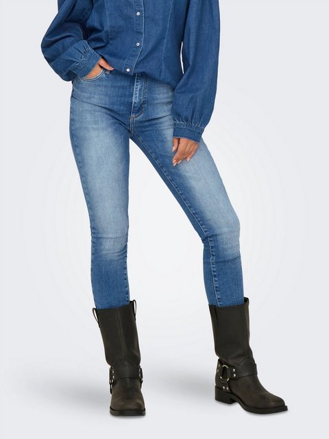 ONLY Skinny-fit-Jeans "ONLFOREVER ICON HW SK LAK DNM GEN474NOOS" günstig online kaufen