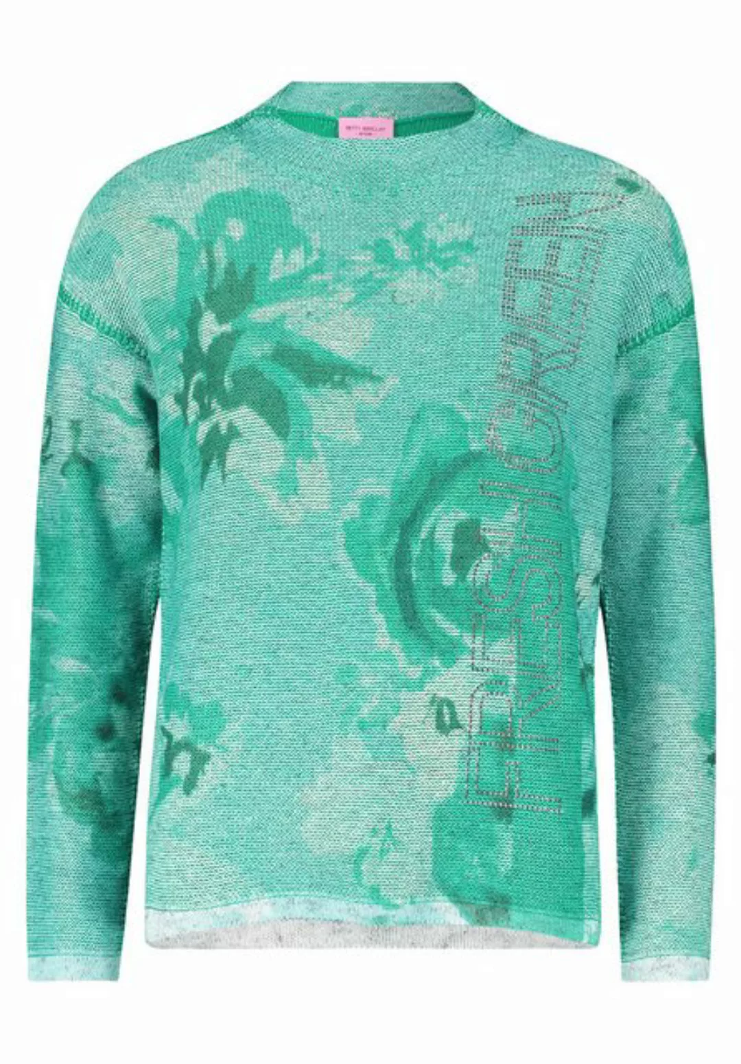 Betty Barclay Strickpullover Betty Barclay Strickpullover mit Blumenprint ( günstig online kaufen