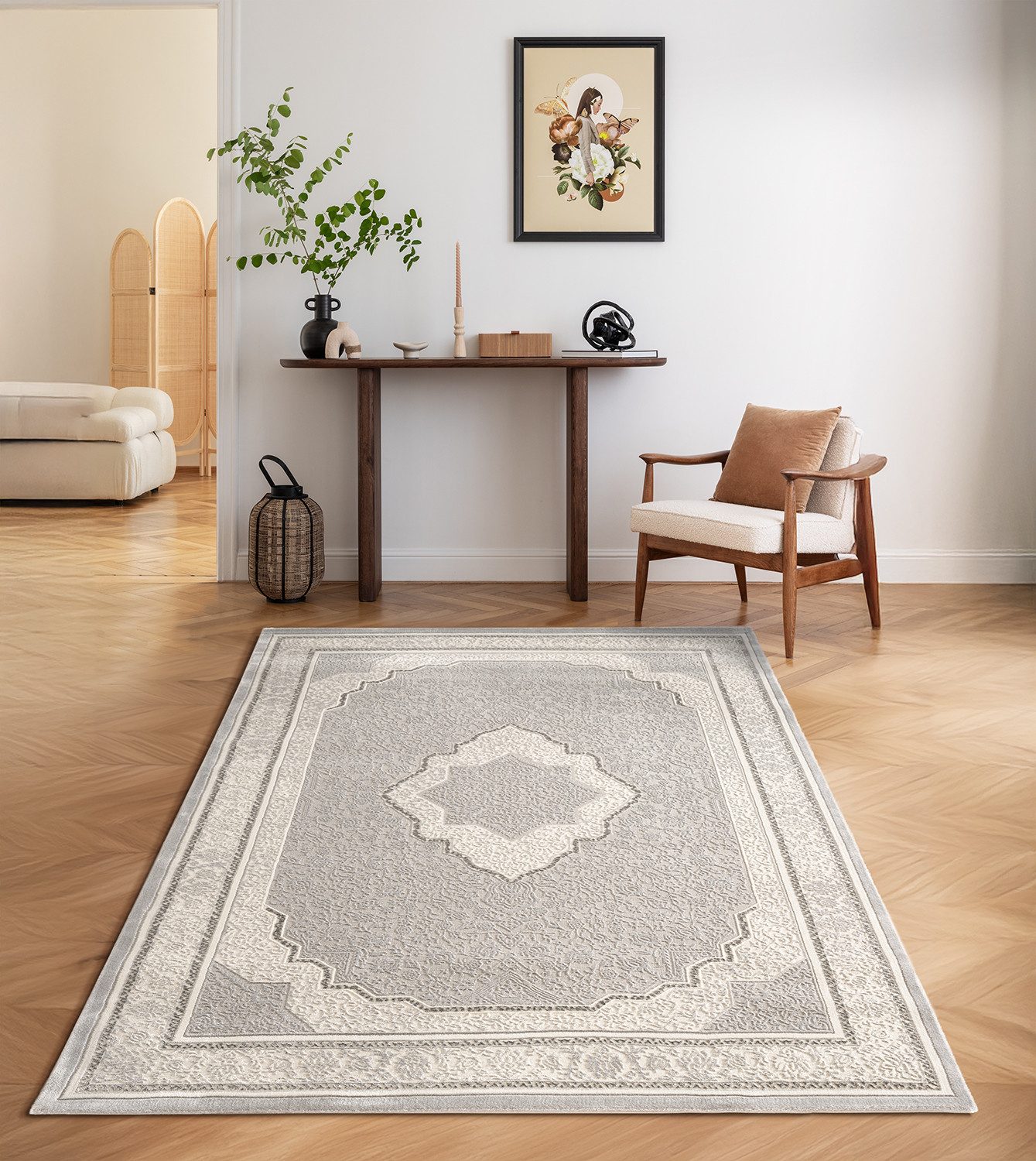 Carpetilla Designteppich Teppich Wohnzimmer Designer Teppich günstig online kaufen