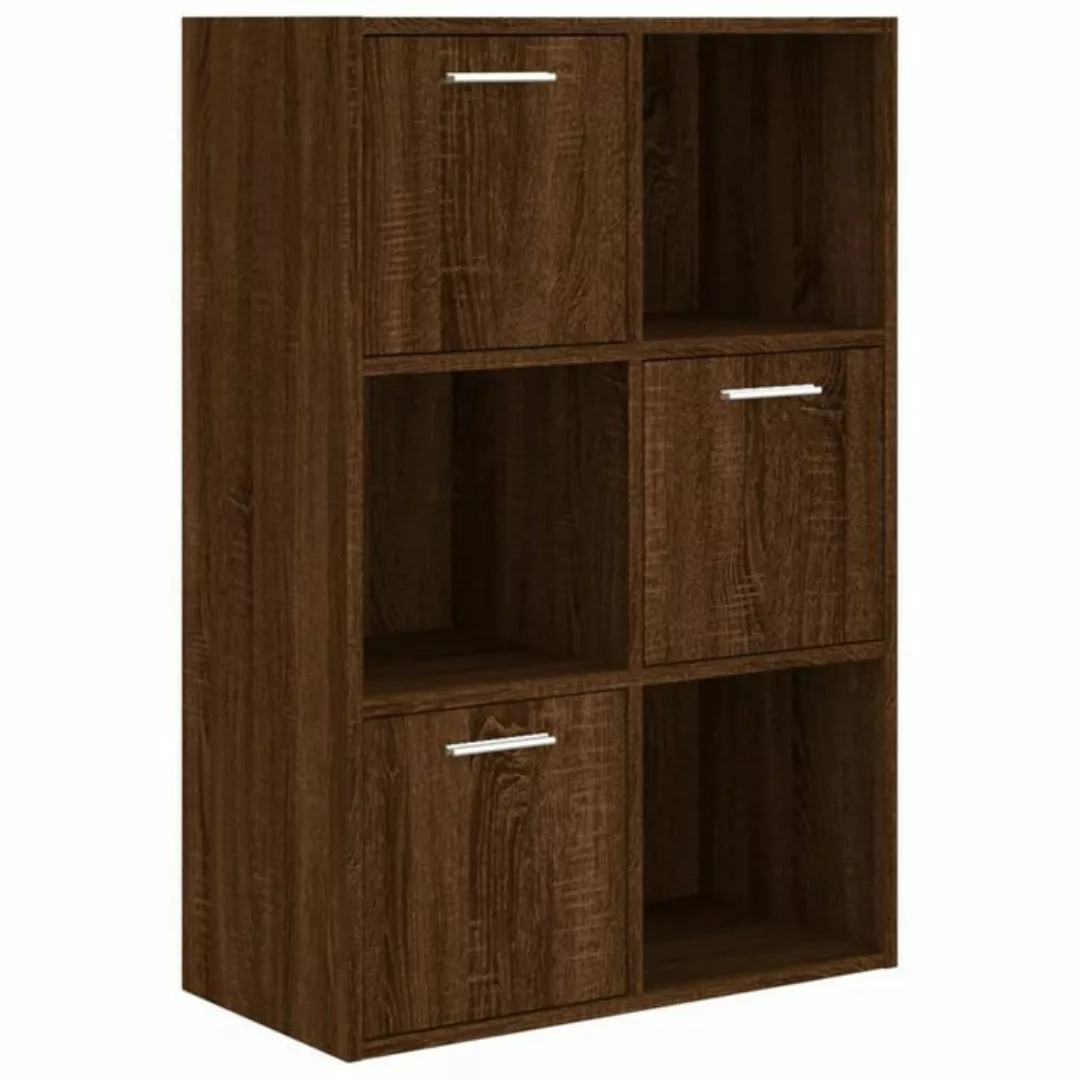 furnicato Stauraumschrank Lagerschrank Braun Eichen-Optik 60x29,5x90 cm (1- günstig online kaufen